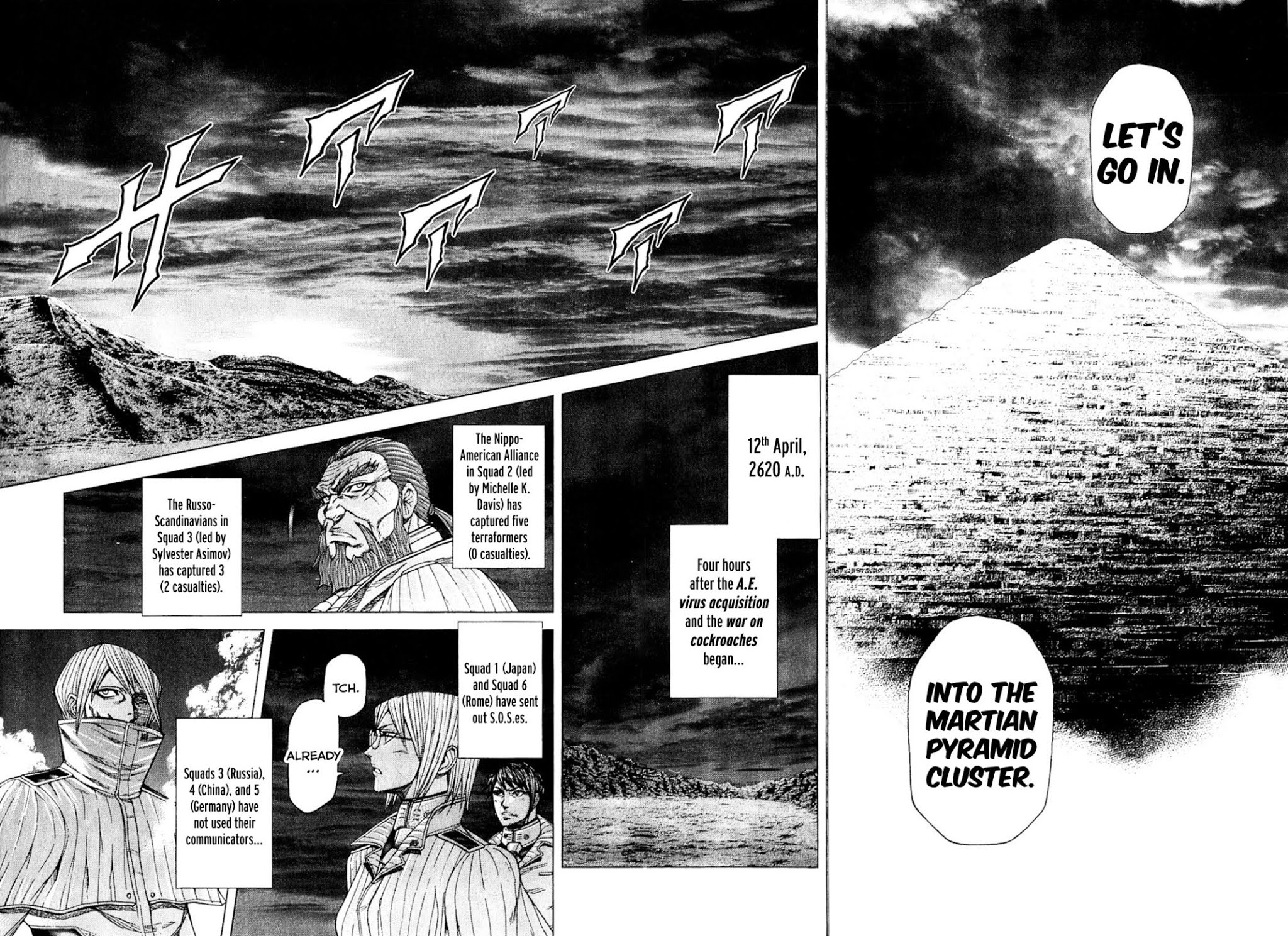 Terra Formars Chapter 27 page 16 - Chapter 27: EVIL PLANT Strange Flora