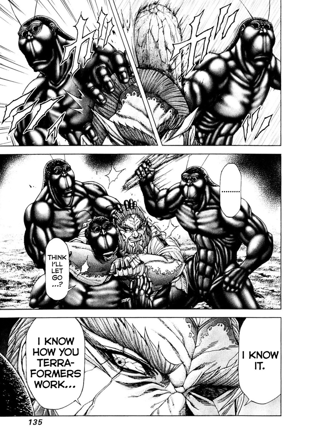 Terra Formars Chapter 27 page 5 - Chapter 27: EVIL PLANT Strange Flora