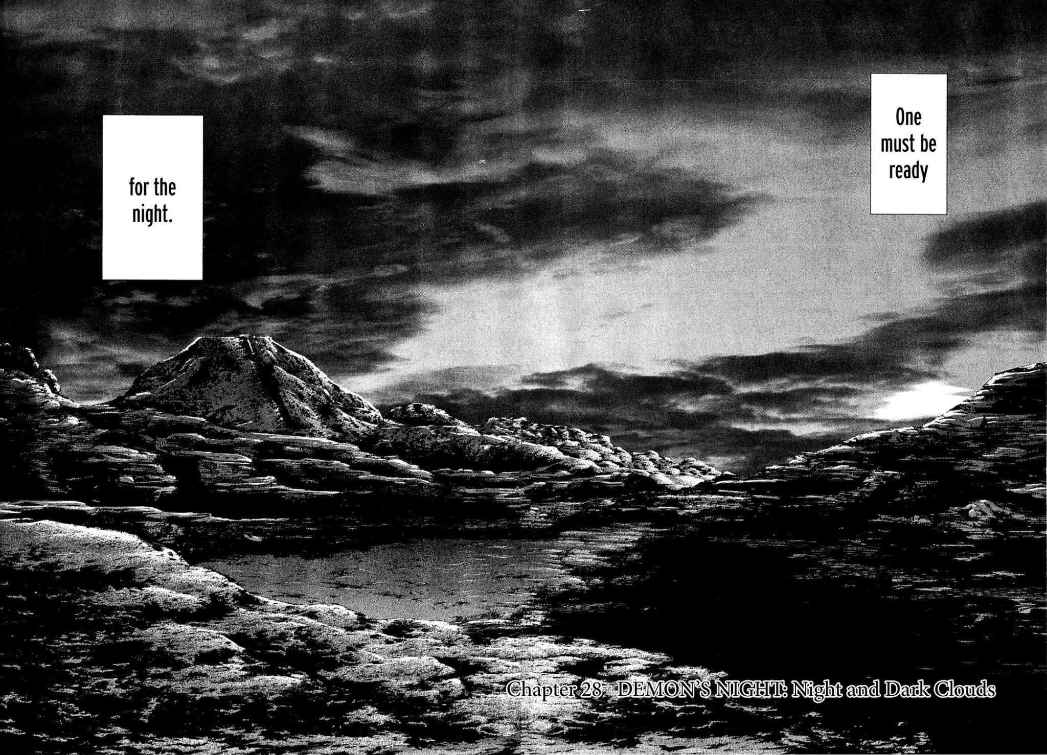 Terra Formars Chapter 28 page 2 - Chapter 28: DEMONS NIGHT Night and Dark Clouds