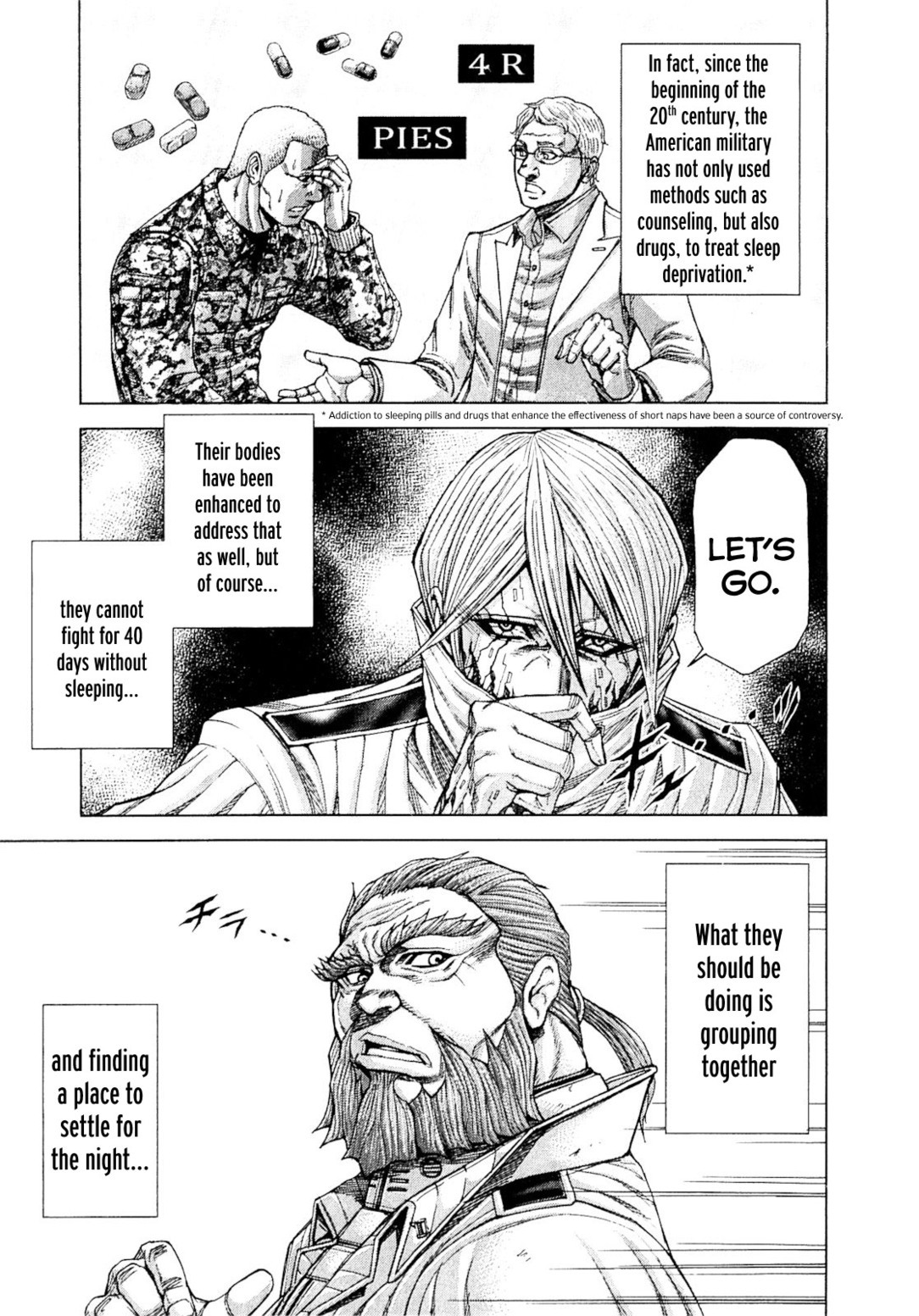 Terra Formars Chapter 28 page 4 - Chapter 28: DEMONS NIGHT Night and Dark Clouds