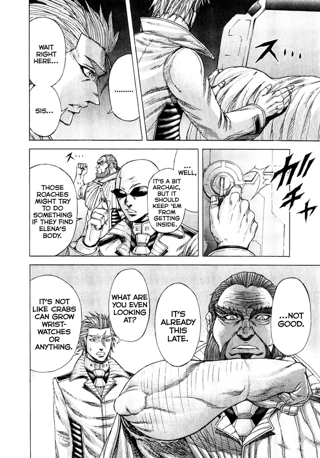 Terra Formars Chapter 28 page 5 - Chapter 28: DEMONS NIGHT Night and Dark Clouds