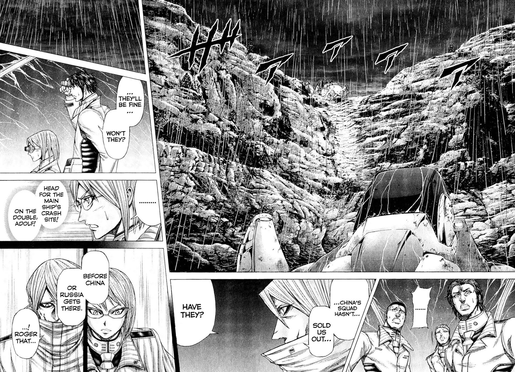 Terra Formars Chapter 29 page 10 - Chapter 29: STORMY RADAR Theres a Storm Brewing