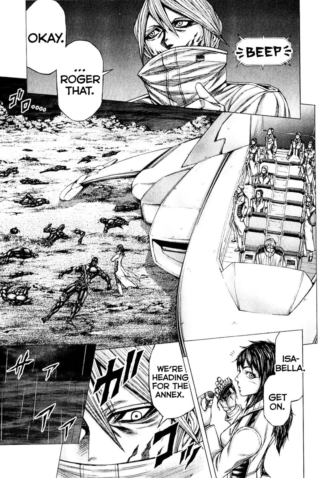Terra Formars Chapter 29 page 3 - Chapter 29: STORMY RADAR Theres a Storm Brewing