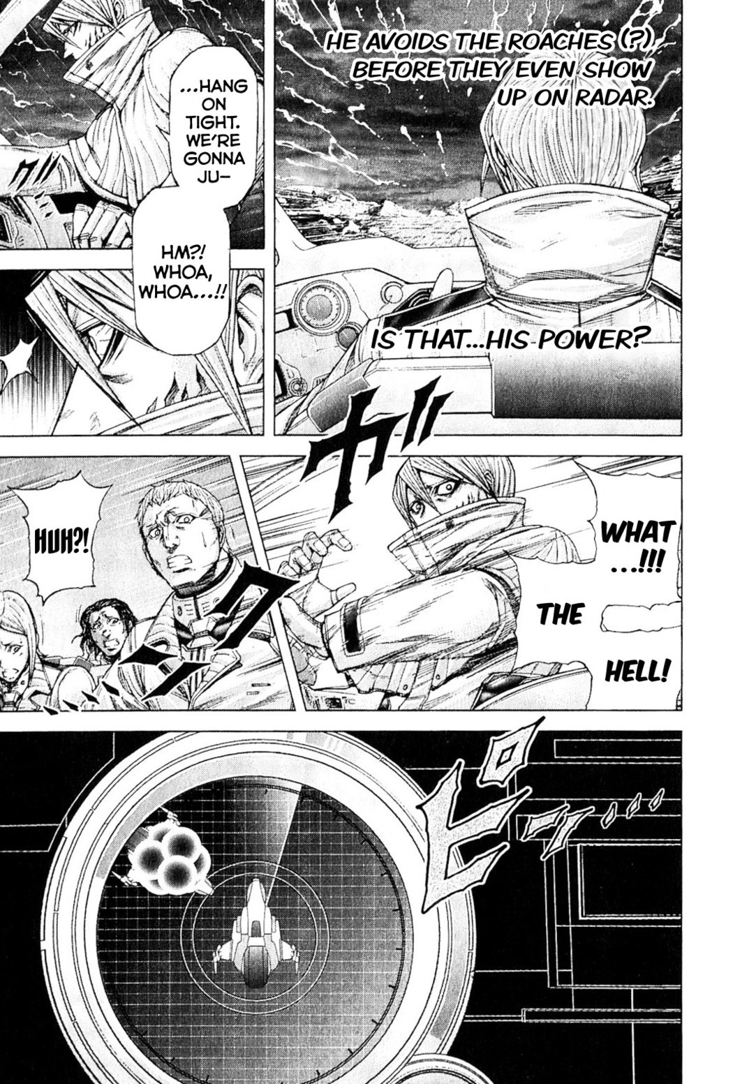 Terra Formars Chapter 29 page 5 - Chapter 29: STORMY RADAR Theres a Storm Brewing