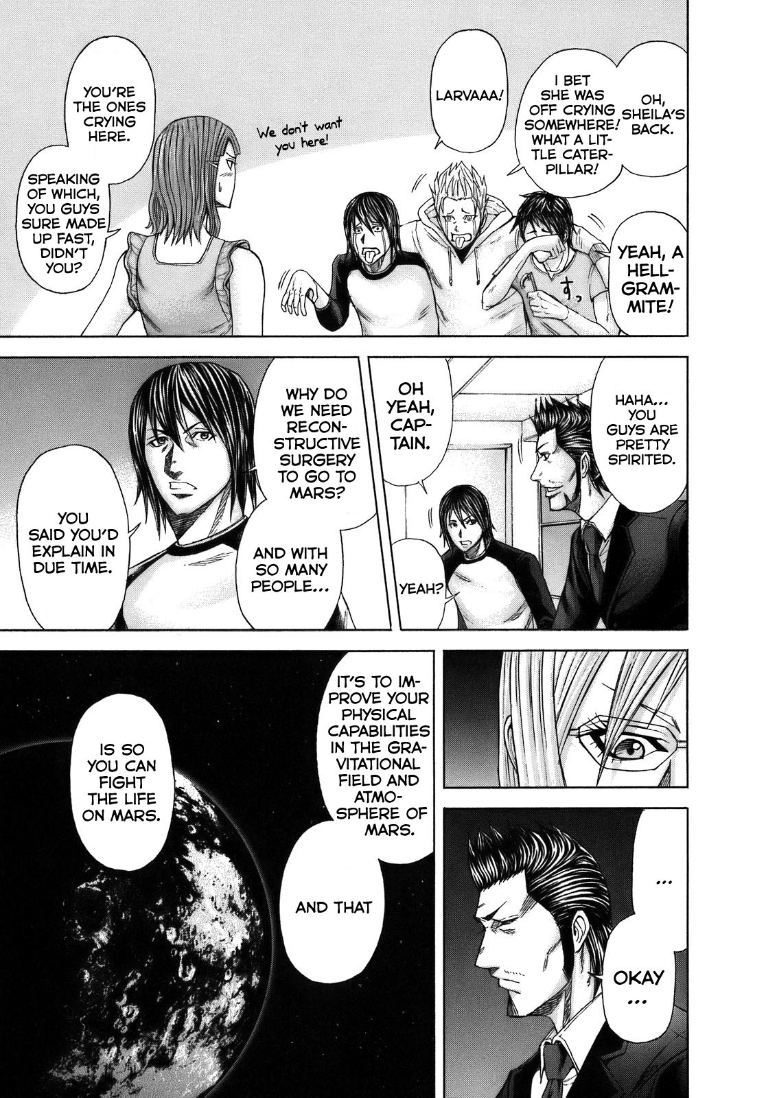 Terra Formars Chapter 3 page 17 - Chapter 3: FRIEND Allied With Sympathy