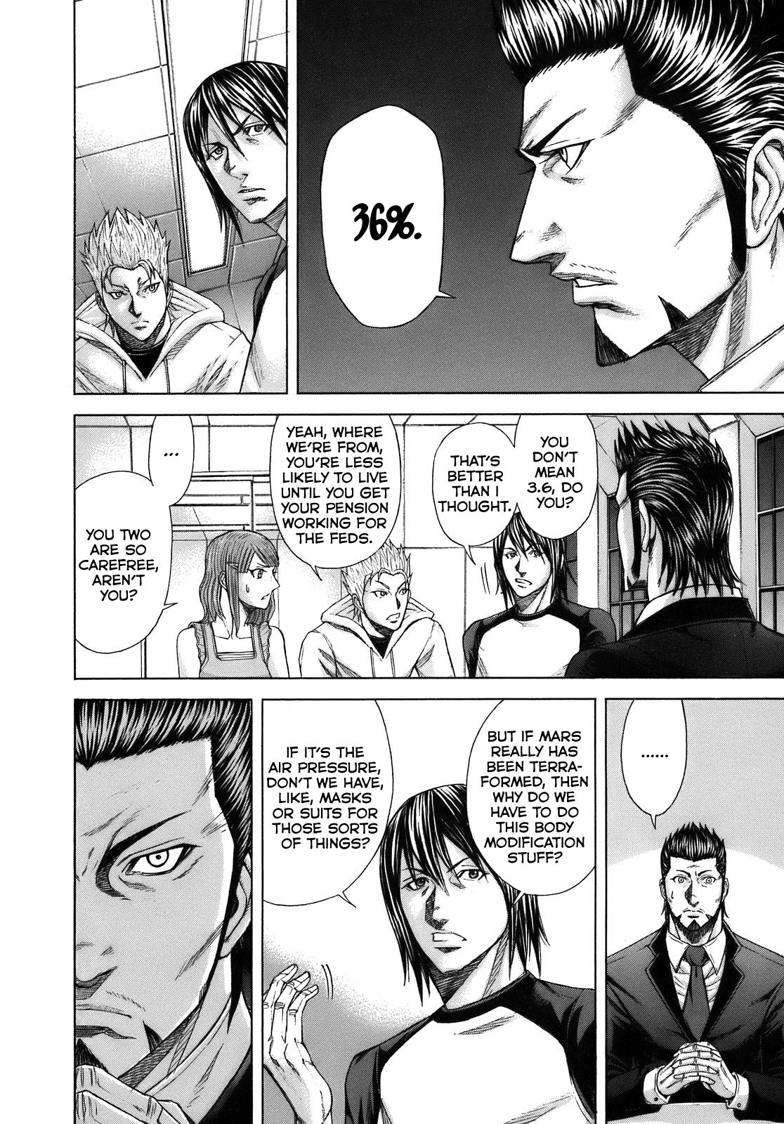 Terra Formars Chapter 3 page 2 - Chapter 3: FRIEND Allied With Sympathy