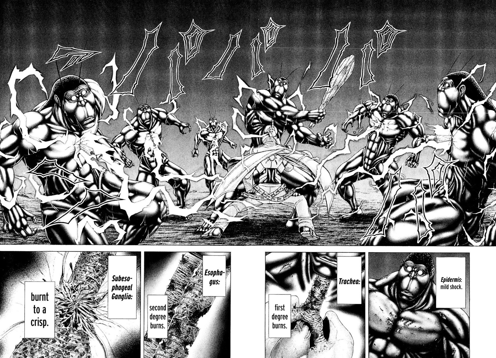 Terra Formars Chapter 30 page 10 - Chapter 30: DER ZITTERAAL Electric Organism