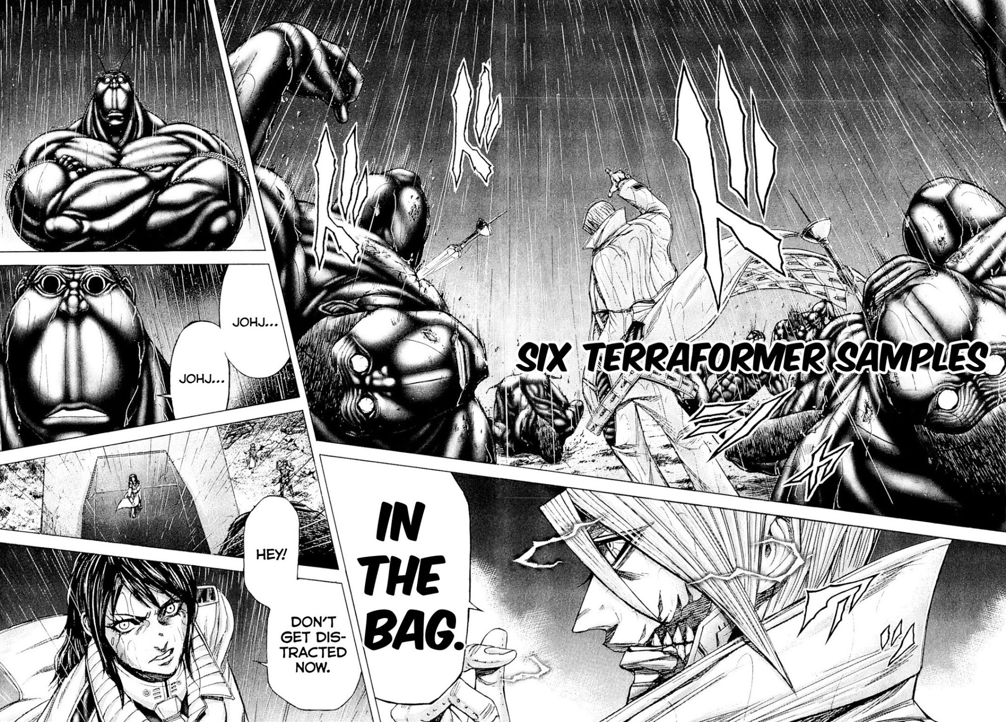Terra Formars Chapter 30 page 11 - Chapter 30: DER ZITTERAAL Electric Organism