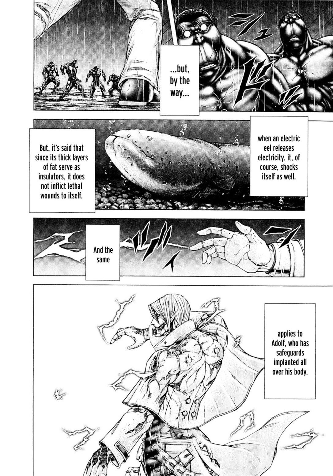 Terra Formars Chapter 30 page 14 - Chapter 30: DER ZITTERAAL Electric Organism