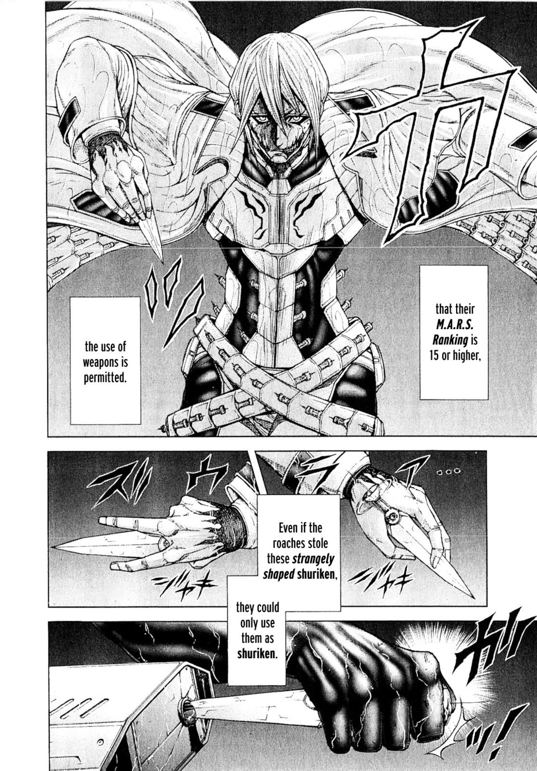 Terra Formars Chapter 30 page 4 - Chapter 30: DER ZITTERAAL Electric Organism