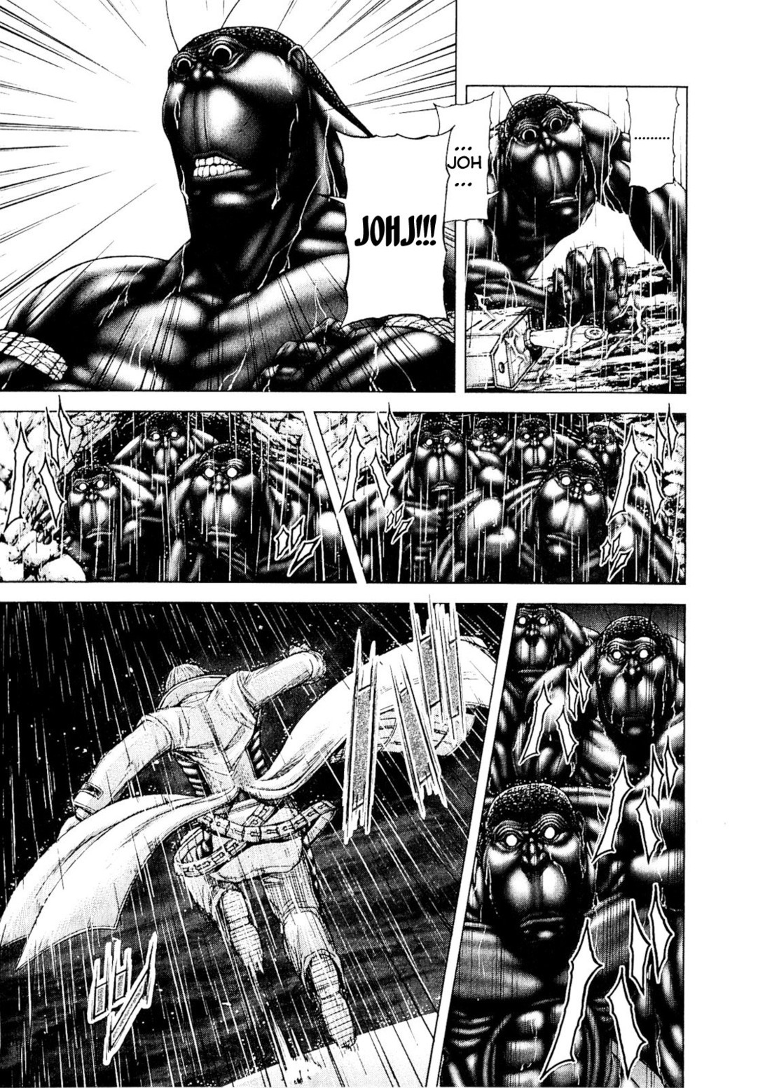 Terra Formars Chapter 30 page 5 - Chapter 30: DER ZITTERAAL Electric Organism