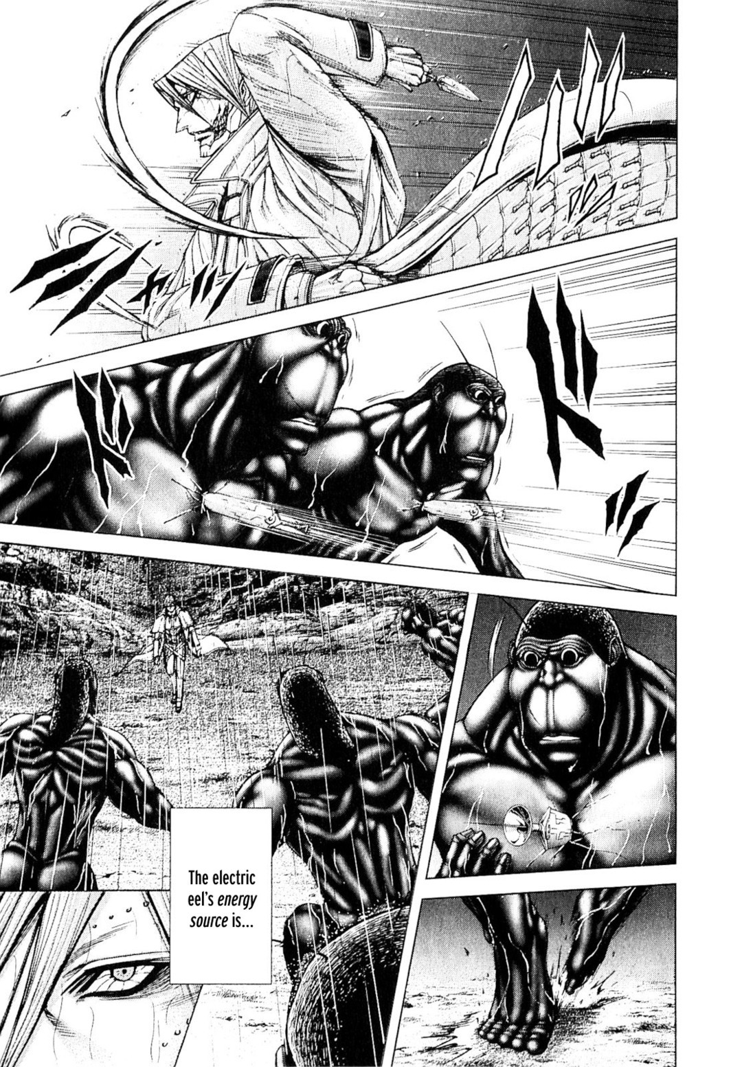 Terra Formars Chapter 30 page 7 - Chapter 30: DER ZITTERAAL Electric Organism