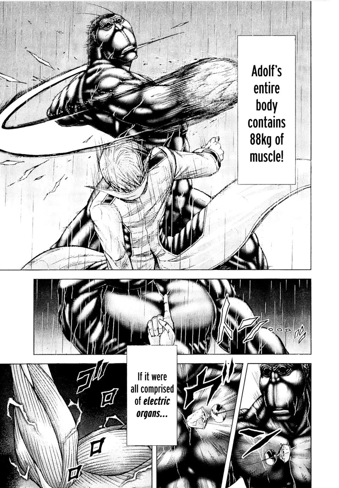 Terra Formars Chapter 30 page 9 - Chapter 30: DER ZITTERAAL Electric Organism