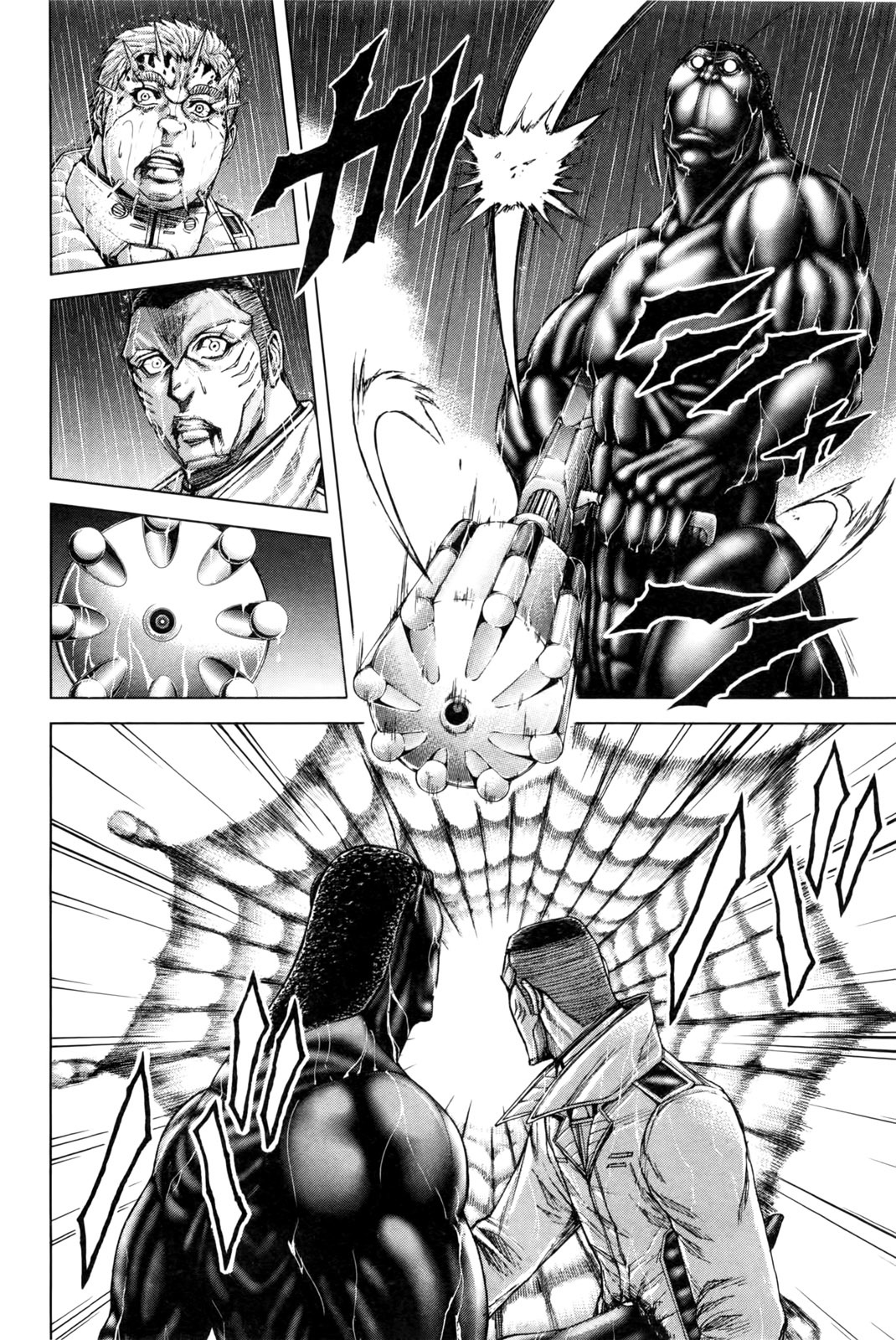 Terra Formars Chapter 32 page 10 - Chapter 32: TOO SAD TO DIE Howl of the Reaper