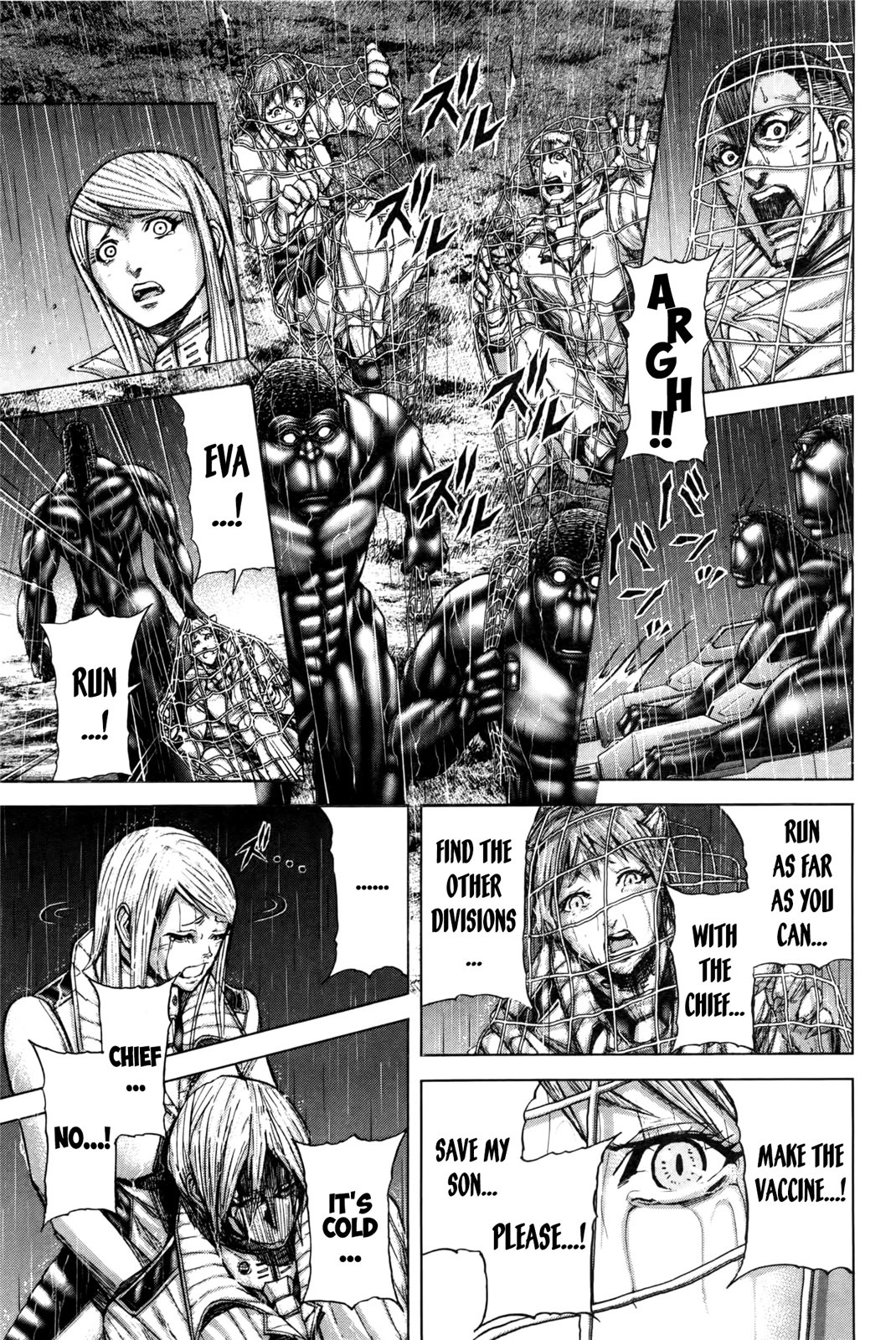 Terra Formars Chapter 32 page 11 - Chapter 32: TOO SAD TO DIE Howl of the Reaper