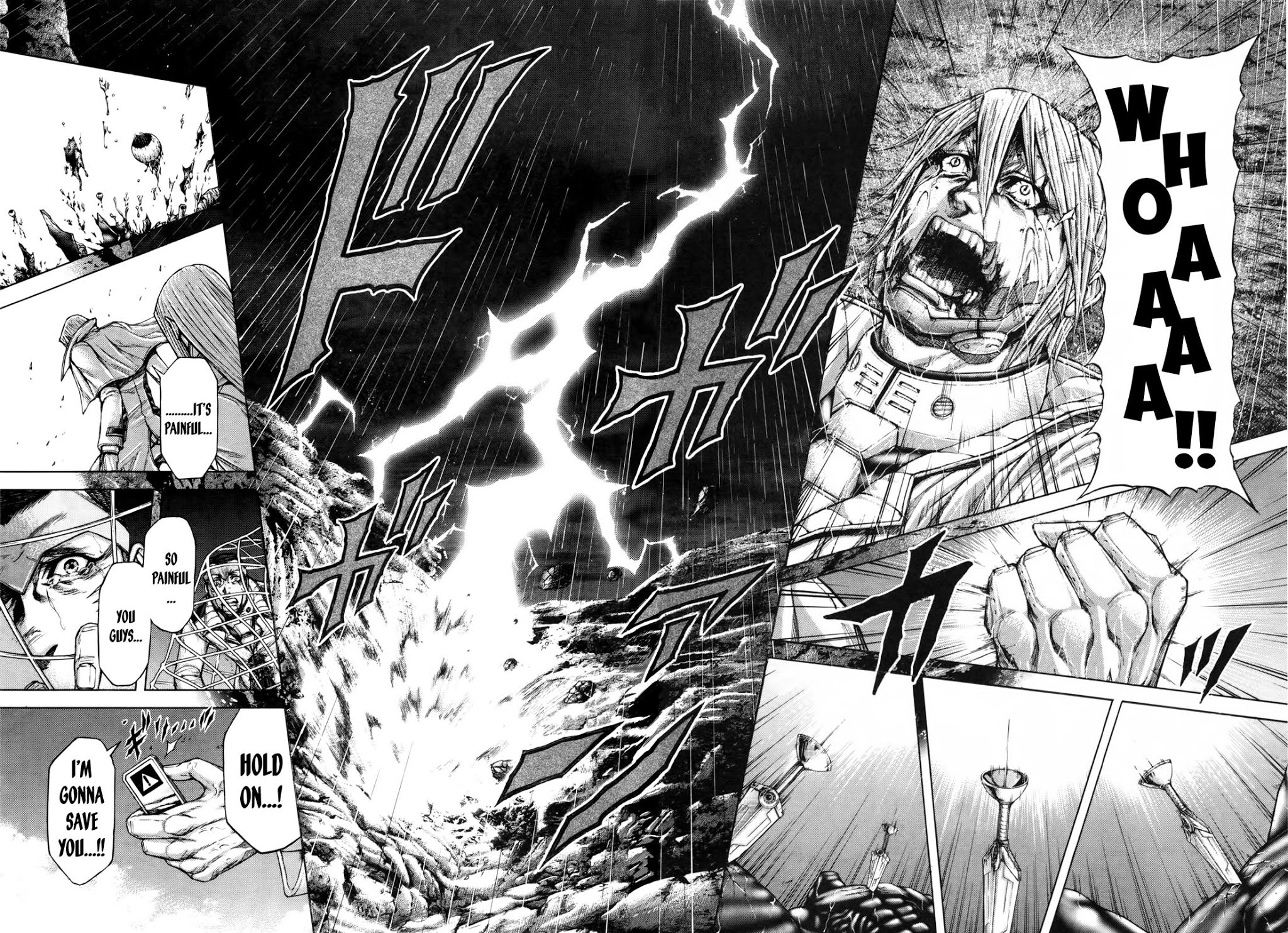 Terra Formars Chapter 32 page 16 - Chapter 32: TOO SAD TO DIE Howl of the Reaper