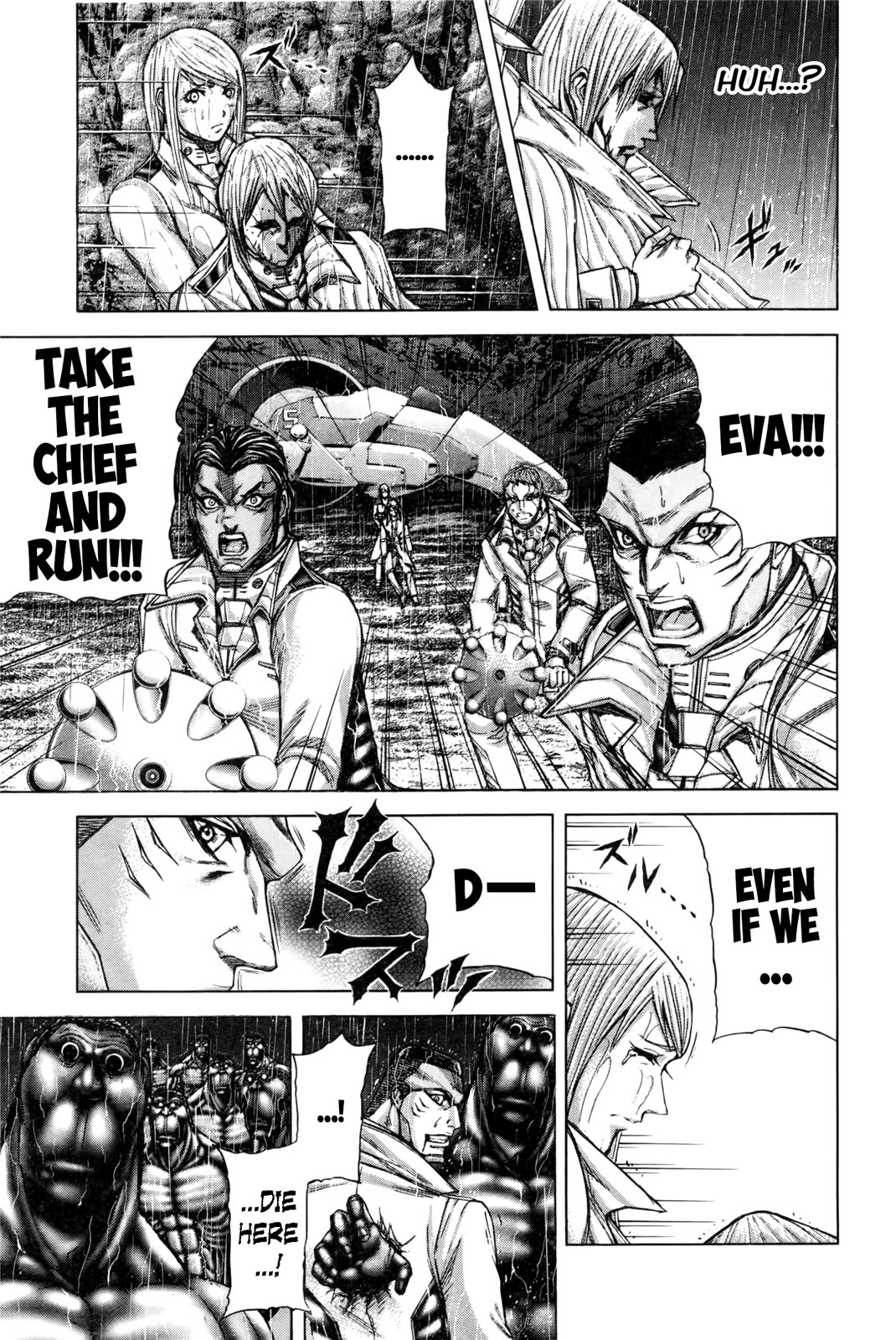 Terra Formars Chapter 32 page 7 - Chapter 32: TOO SAD TO DIE Howl of the Reaper