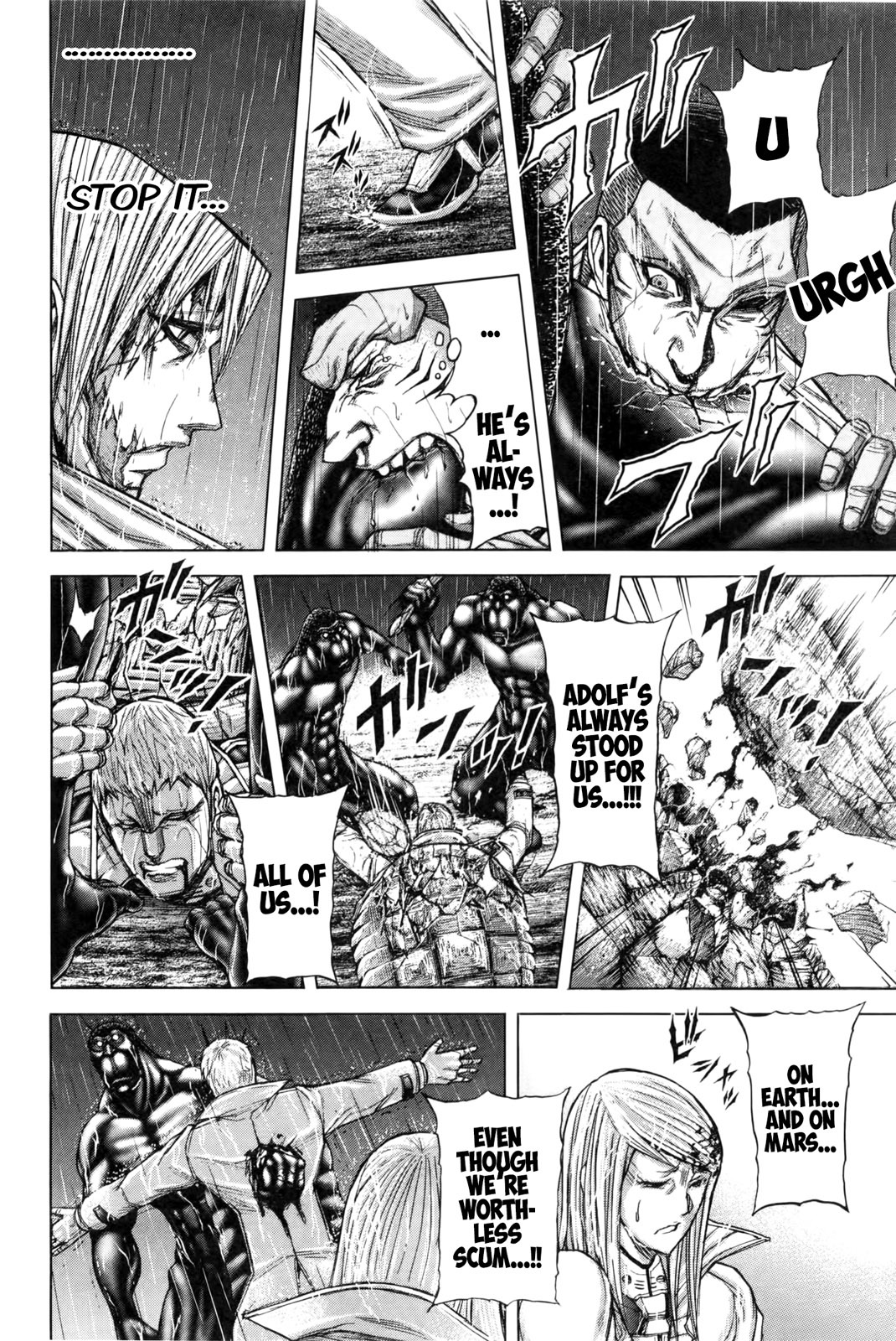 Terra Formars Chapter 32 page 8 - Chapter 32: TOO SAD TO DIE Howl of the Reaper
