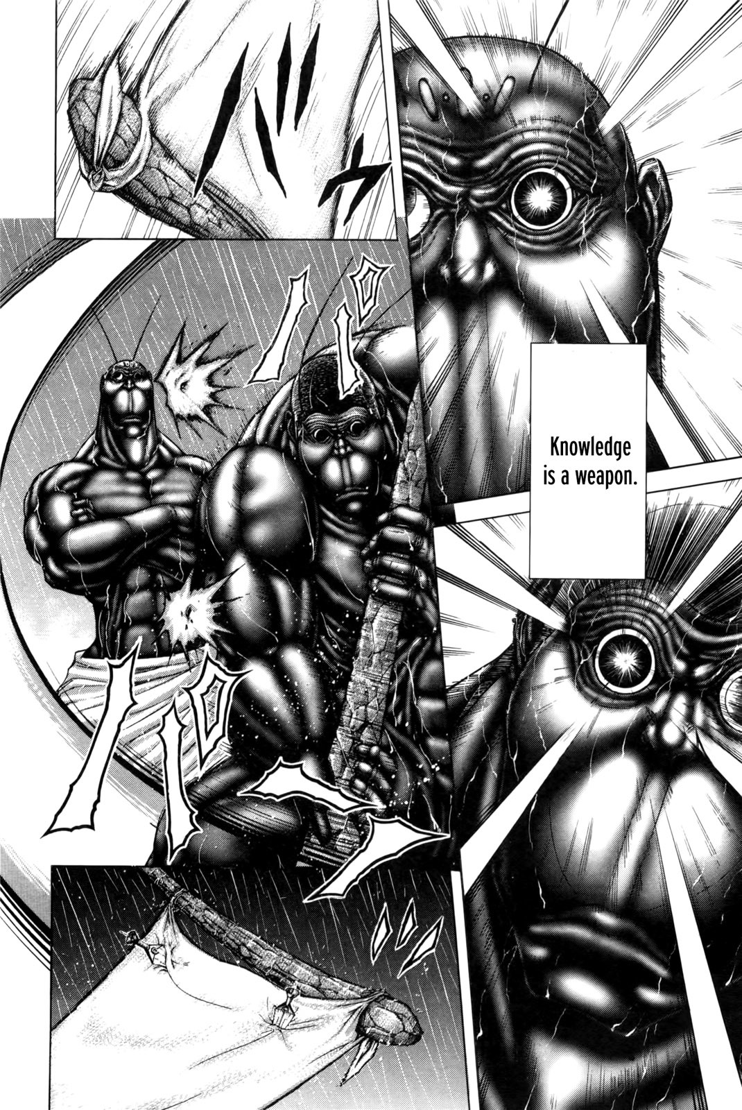 Terra Formars Chapter 33 page 10 - Chapter 33: THUNDER STORM Squad 005s Thunder and Hail