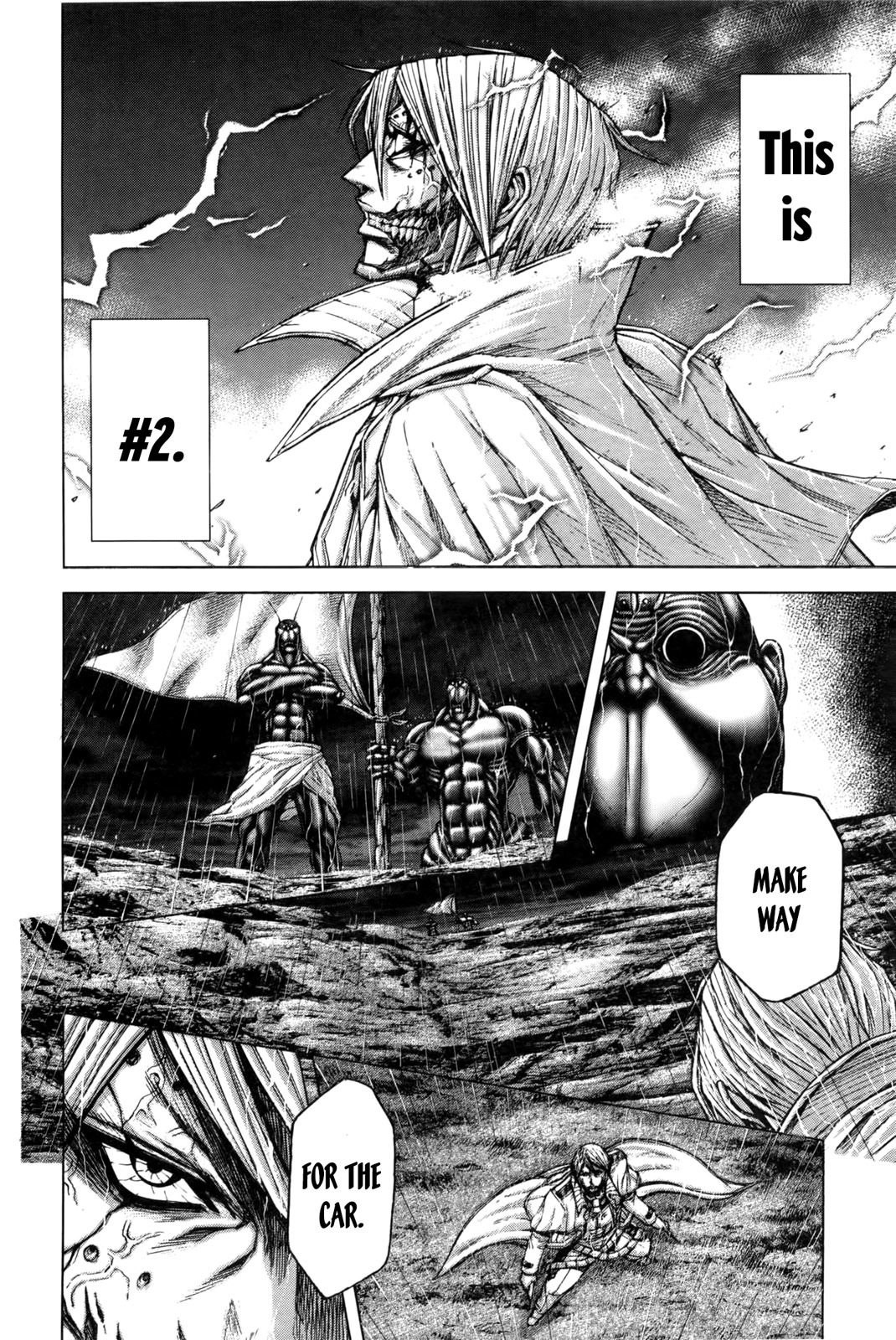 Terra Formars Chapter 33 page 8 - Chapter 33: THUNDER STORM Squad 005s Thunder and Hail