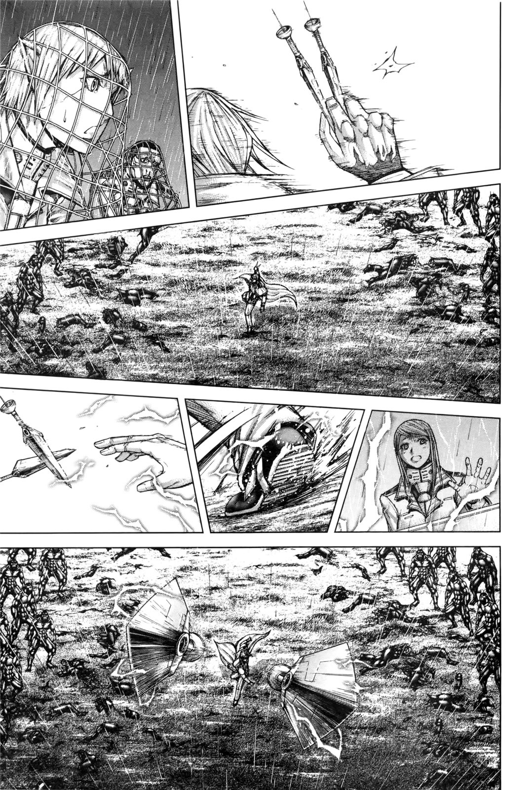 Terra Formars Chapter 33 page 9 - Chapter 33: THUNDER STORM Squad 005s Thunder and Hail
