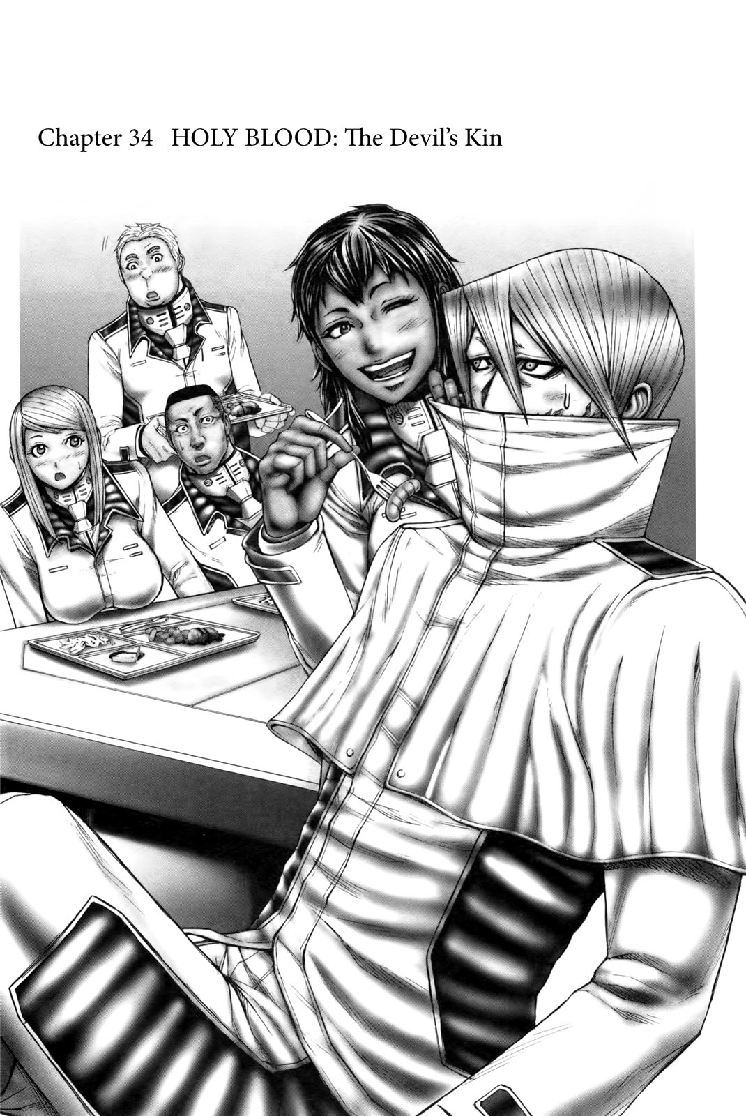 Terra Formars Chapter 34 page 1 - Chapter 34: HOLY BLOOD The Devils Kin