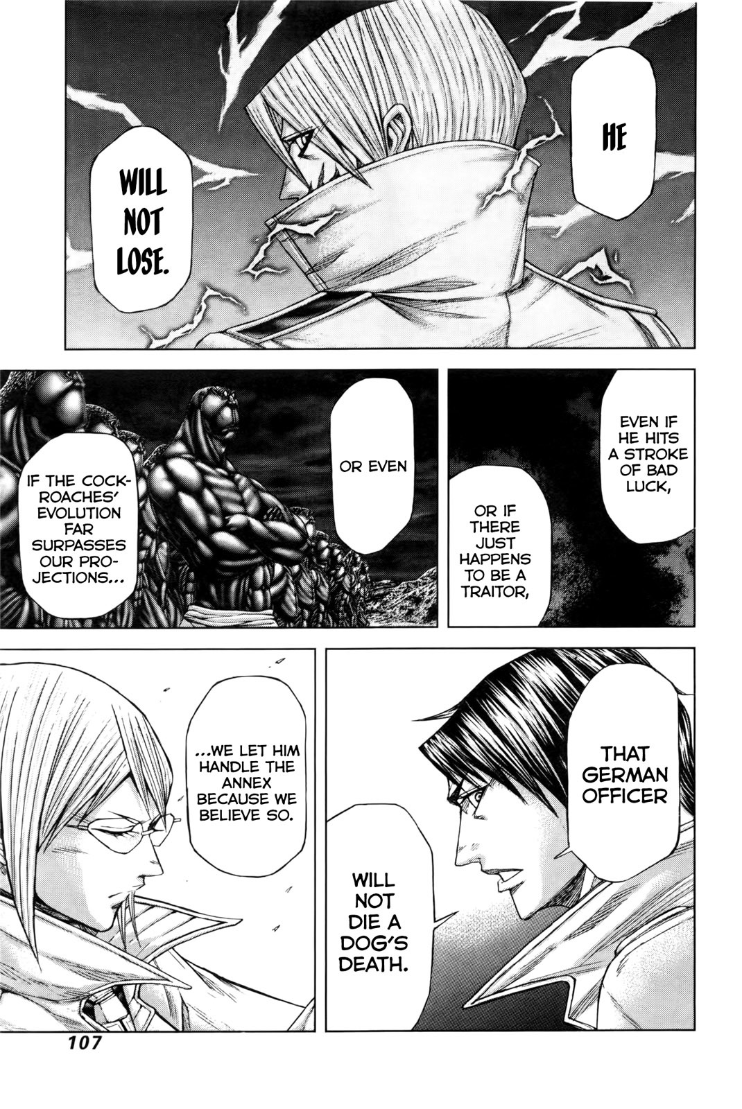 Terra Formars Chapter 36 page 10 - Chapter 36: GREAT DEVOTION Maginificent Deeds