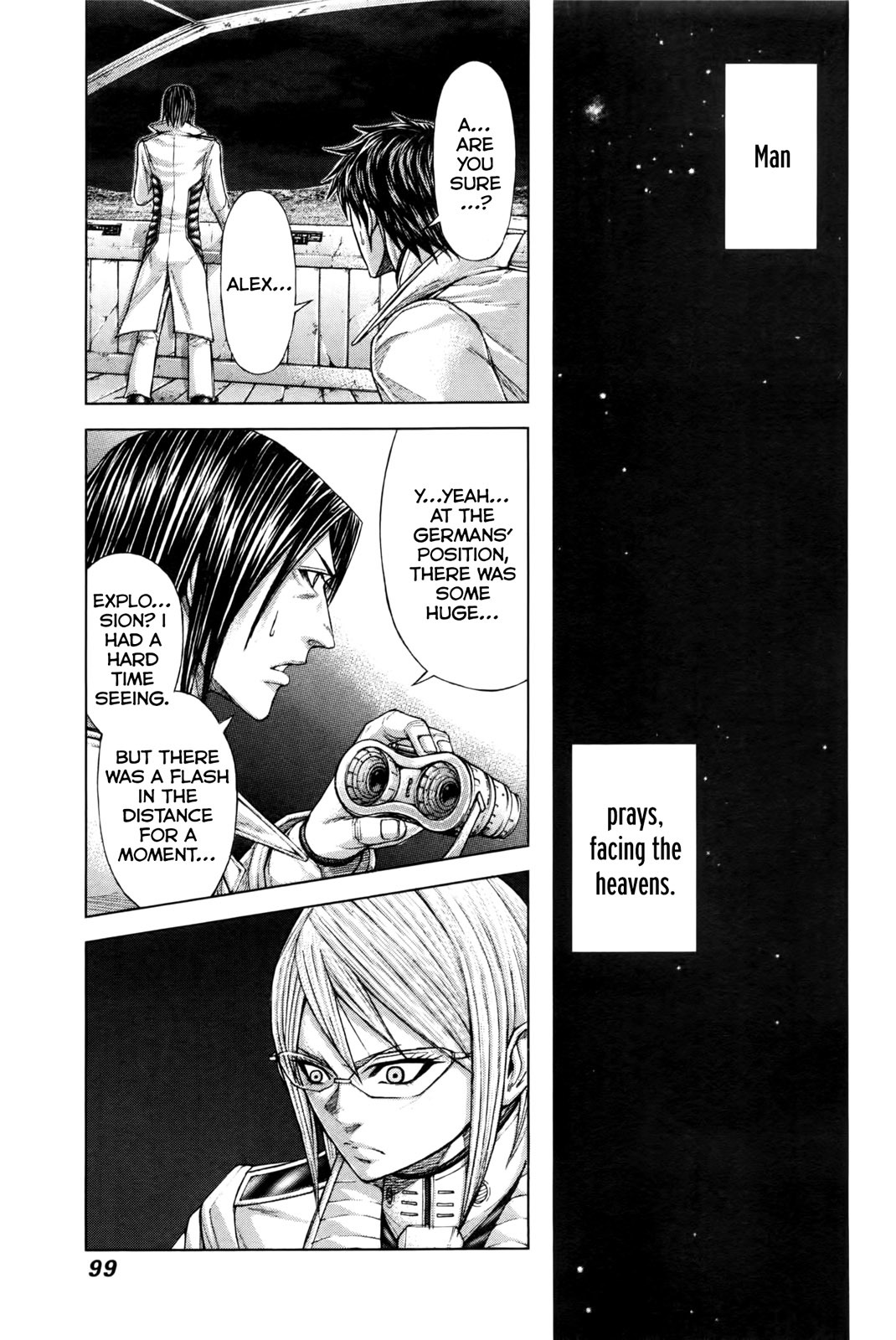 Terra Formars Chapter 36 page 3 - Chapter 36: GREAT DEVOTION Maginificent Deeds