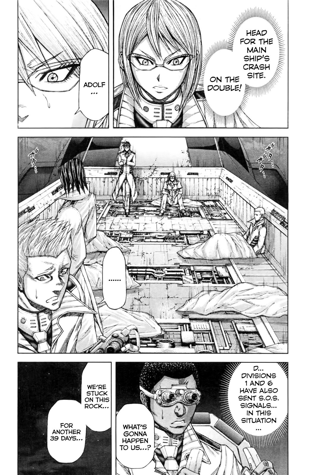 Terra Formars Chapter 36 page 4 - Chapter 36: GREAT DEVOTION Maginificent Deeds