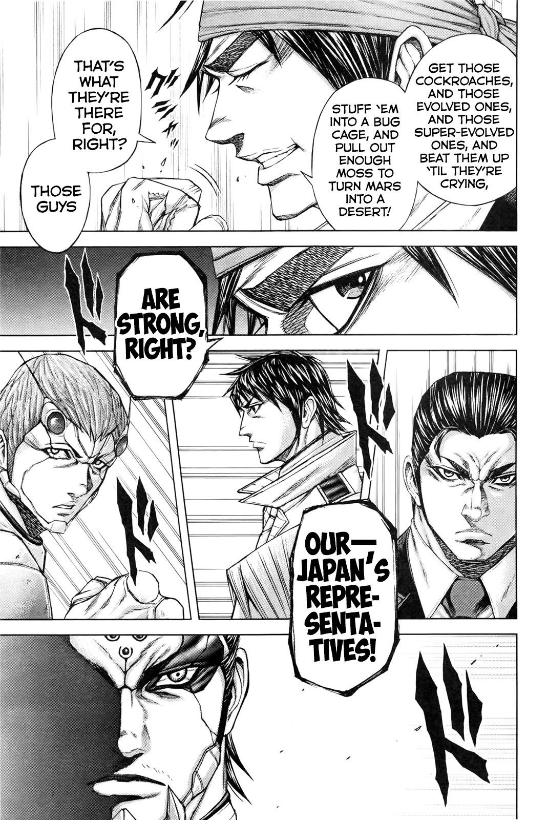 Terra Formars Chapter 37 page 11 - Chapter 37: END OF THE HEAD