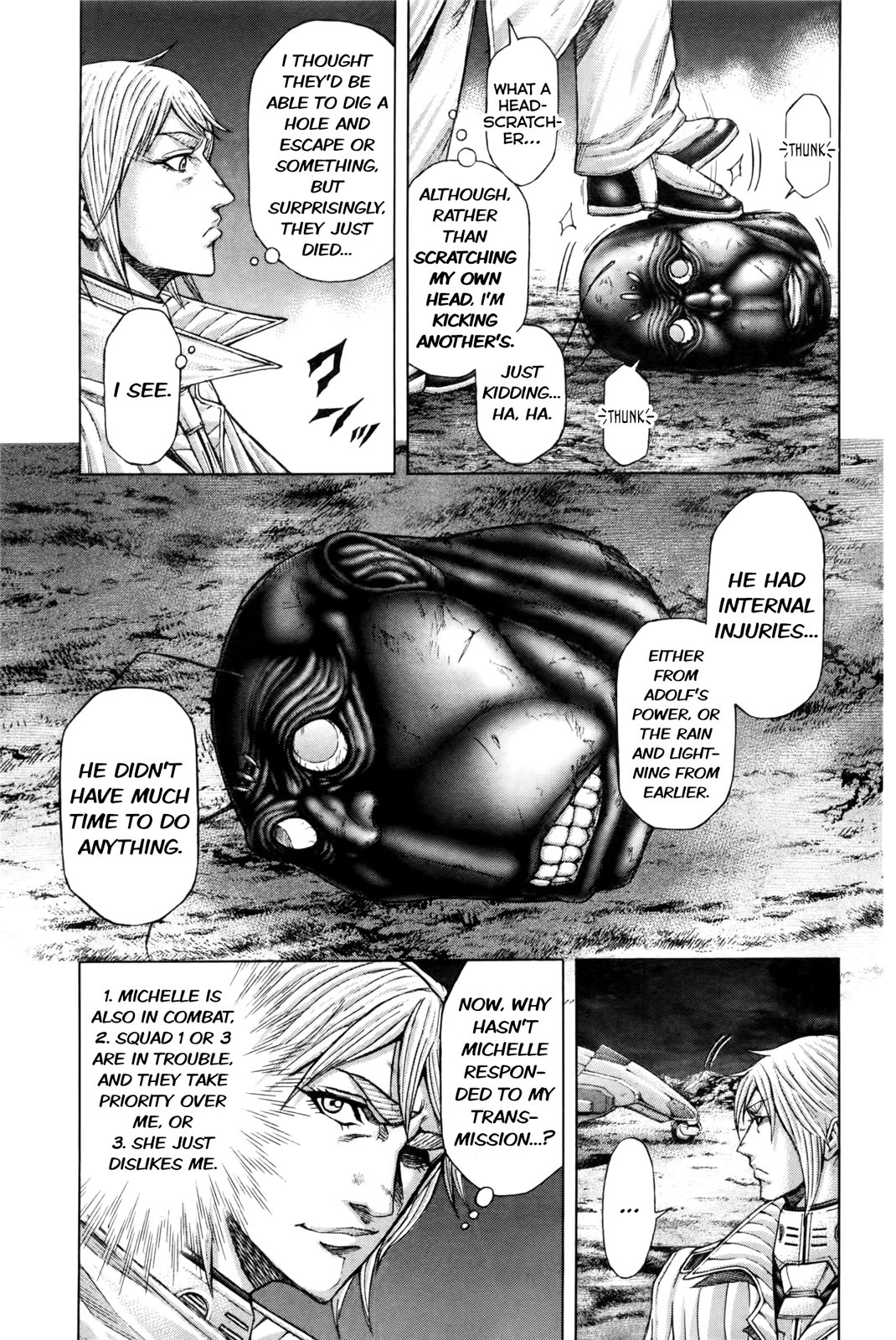 Terra Formars Chapter 37 page 5 - Chapter 37: END OF THE HEAD