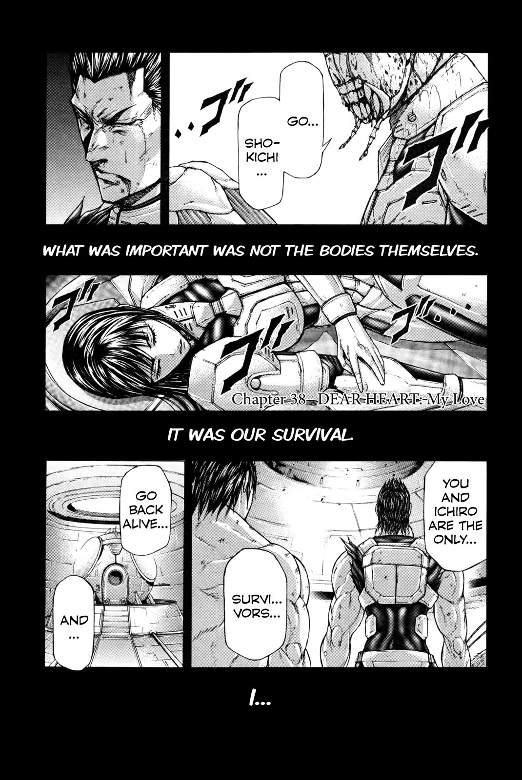 Terra Formars Chapter 38 page 1 - Chapter 38: DEAR HEART My Love
