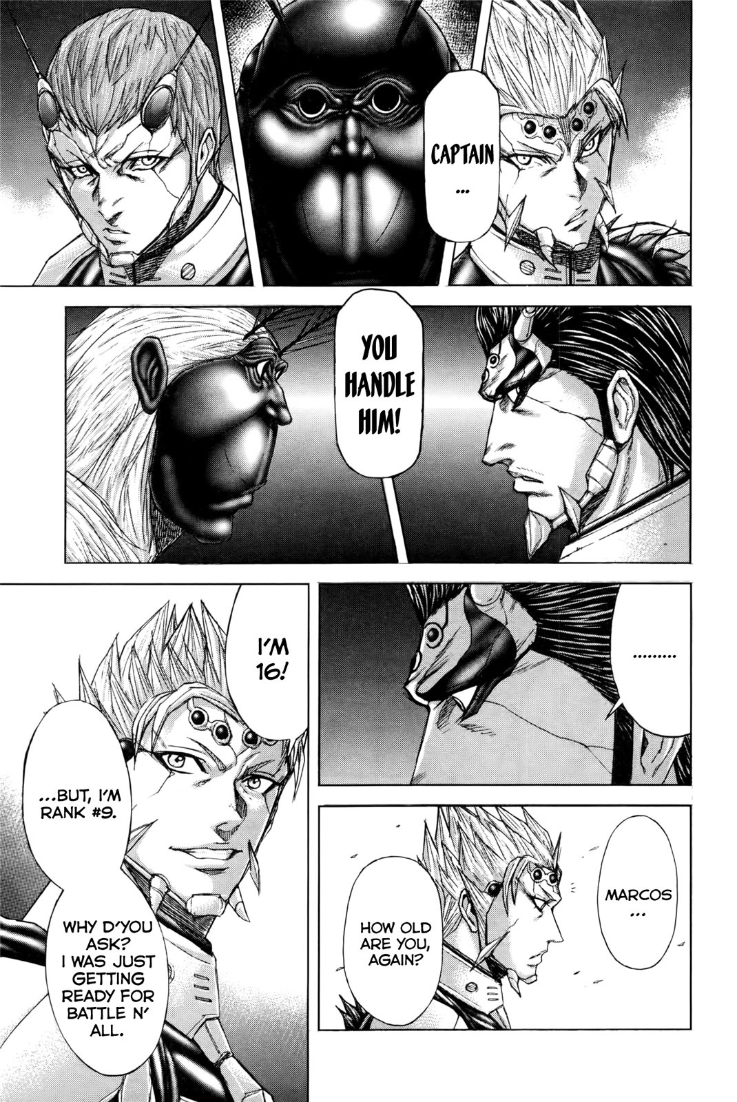 Terra Formars Chapter 38 page 16 - Chapter 38: DEAR HEART My Love