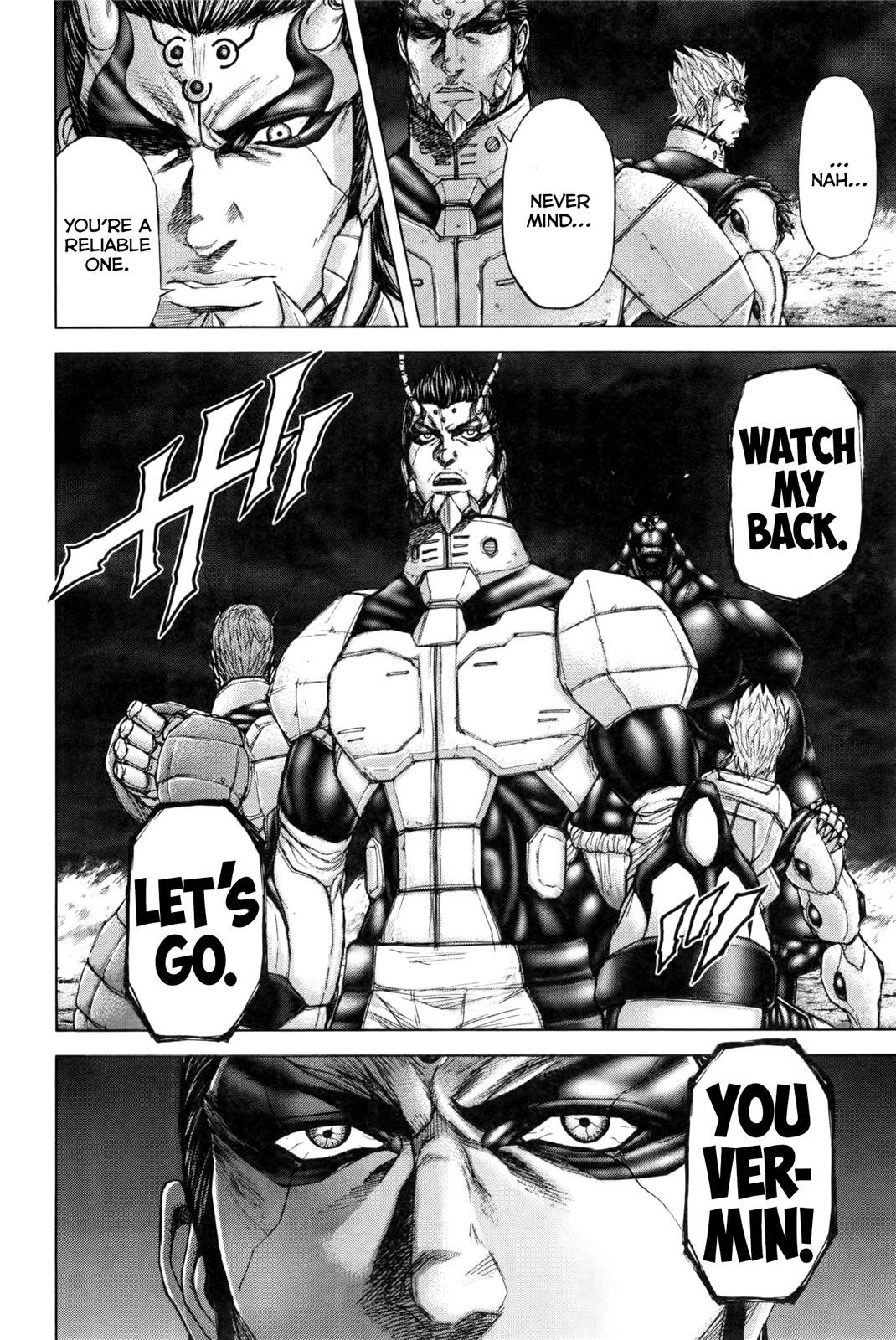 Terra Formars Chapter 38 page 17 - Chapter 38: DEAR HEART My Love
