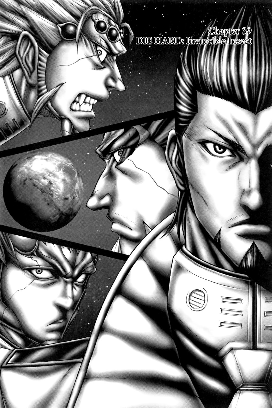 Terra Formars Chapter 39 page 1 - Chapter 39: DIE HARD Invincible Insect