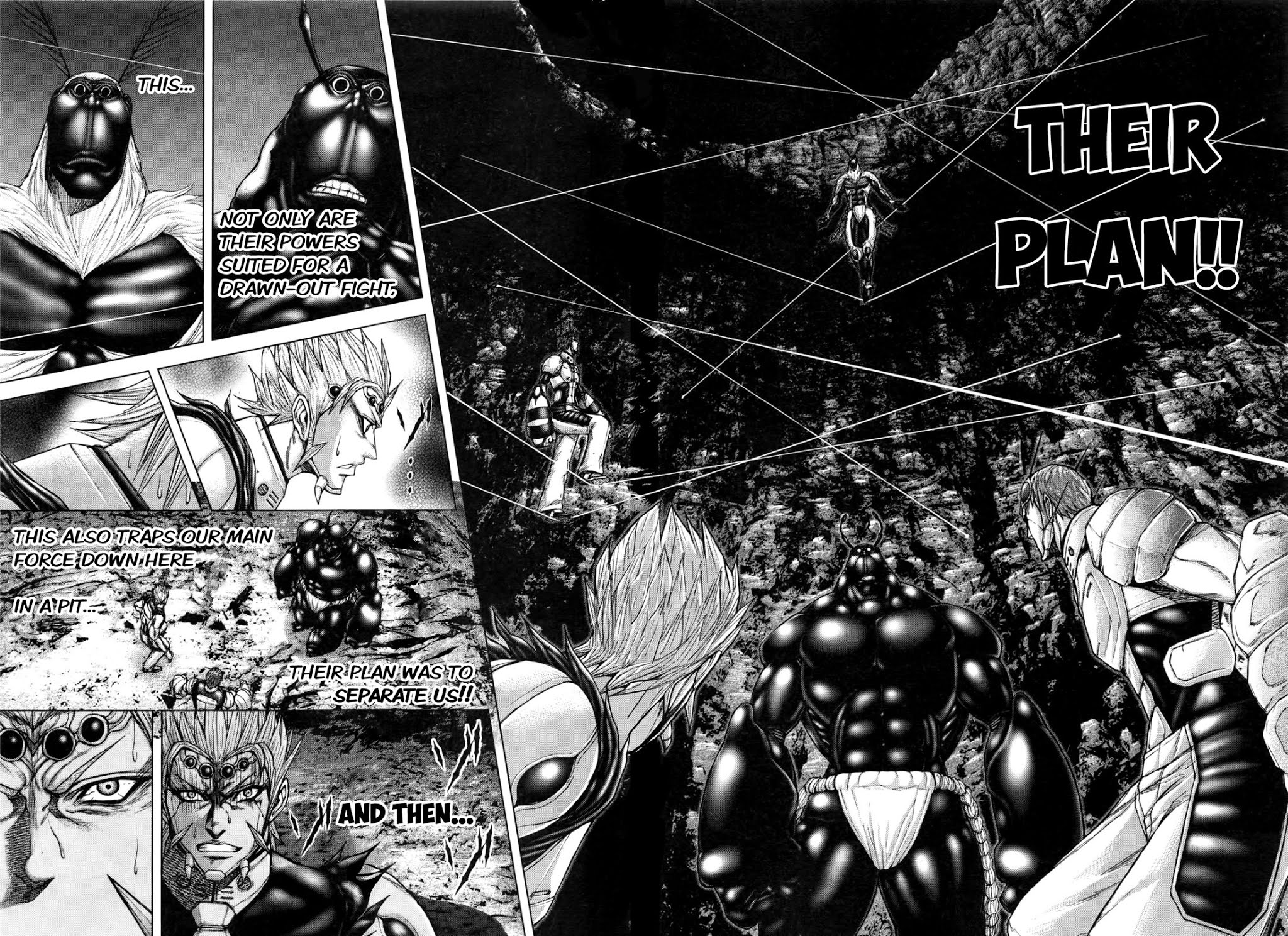 Terra Formars Chapter 39 page 13 - Chapter 39: DIE HARD Invincible Insect