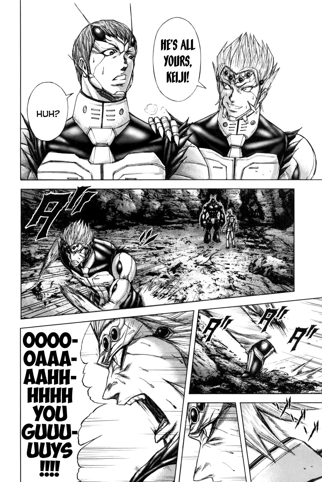 Terra Formars Chapter 39 page 14 - Chapter 39: DIE HARD Invincible Insect