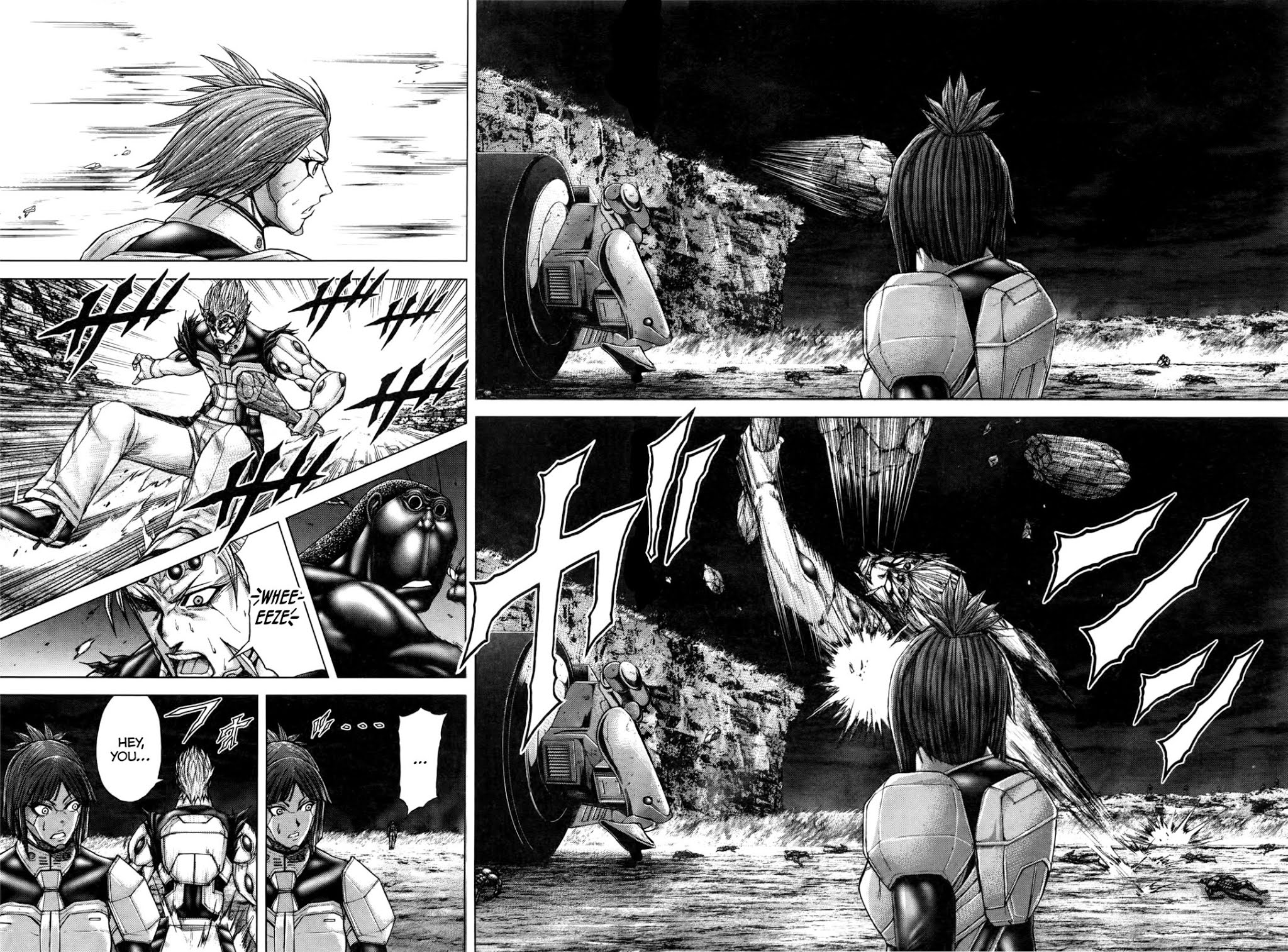 Terra Formars Chapter 39 page 16 - Chapter 39: DIE HARD Invincible Insect