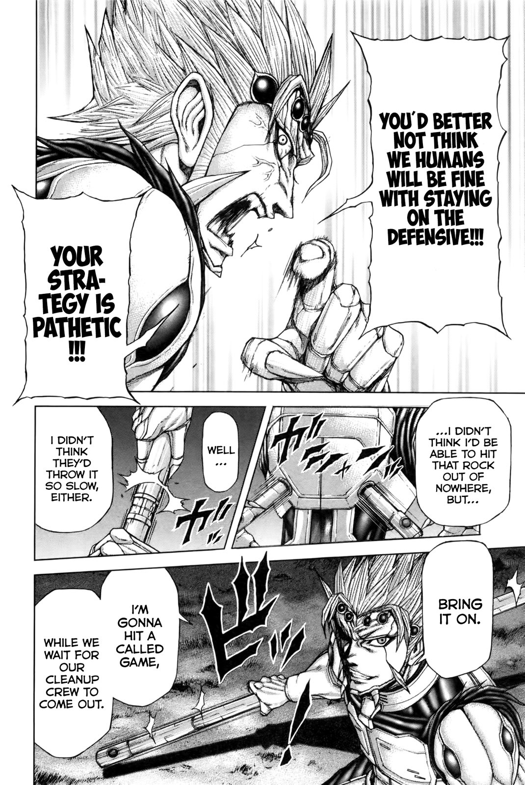 Terra Formars Chapter 39 page 17 - Chapter 39: DIE HARD Invincible Insect