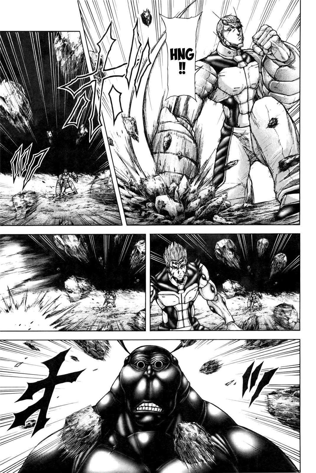 Terra Formars Chapter 39 page 4 - Chapter 39: DIE HARD Invincible Insect