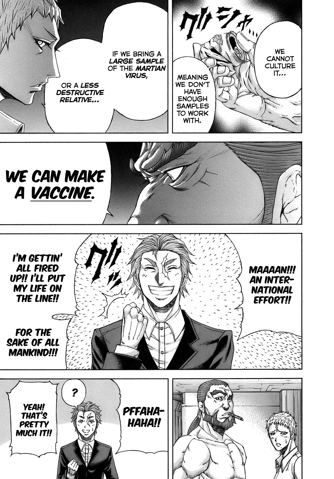 Terra Formars Chapter 4 page 13 - Chapter 4: VIRUS Foe