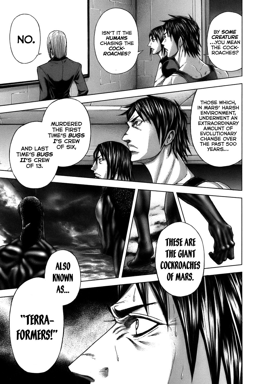 Terra Formars Chapter 4 page 15 - Chapter 4: VIRUS Foe