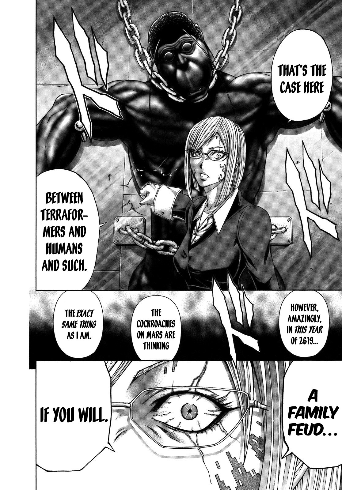 Terra Formars Chapter 4 page 18 - Chapter 4: VIRUS Foe