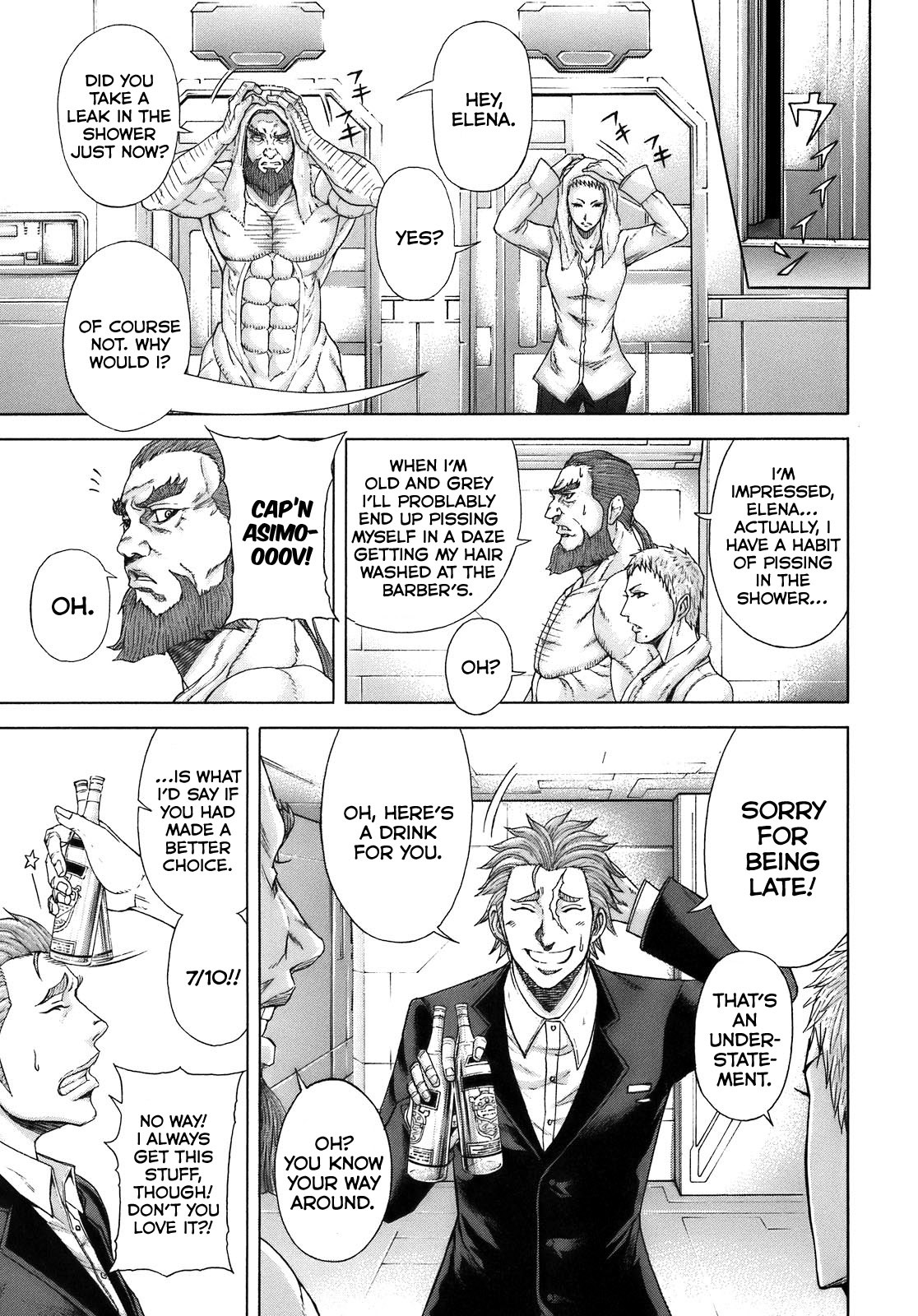 Terra Formars Chapter 4 page 3 - Chapter 4: VIRUS Foe