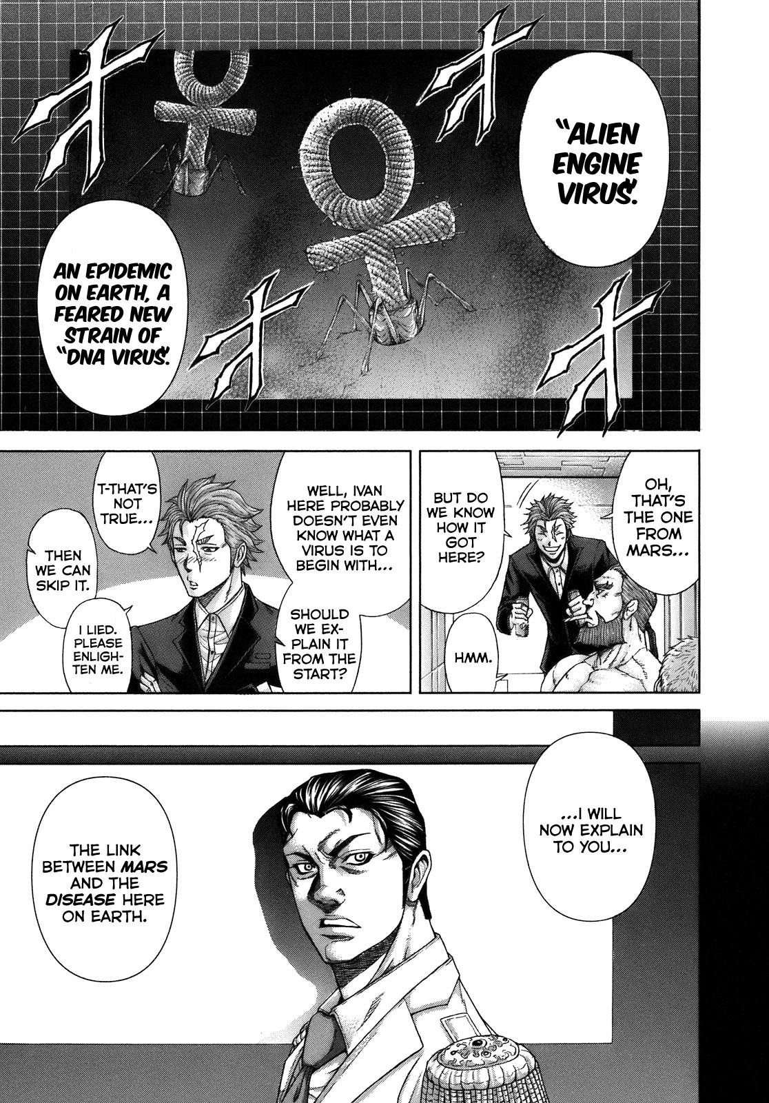 Terra Formars Chapter 4 page 5 - Chapter 4: VIRUS Foe