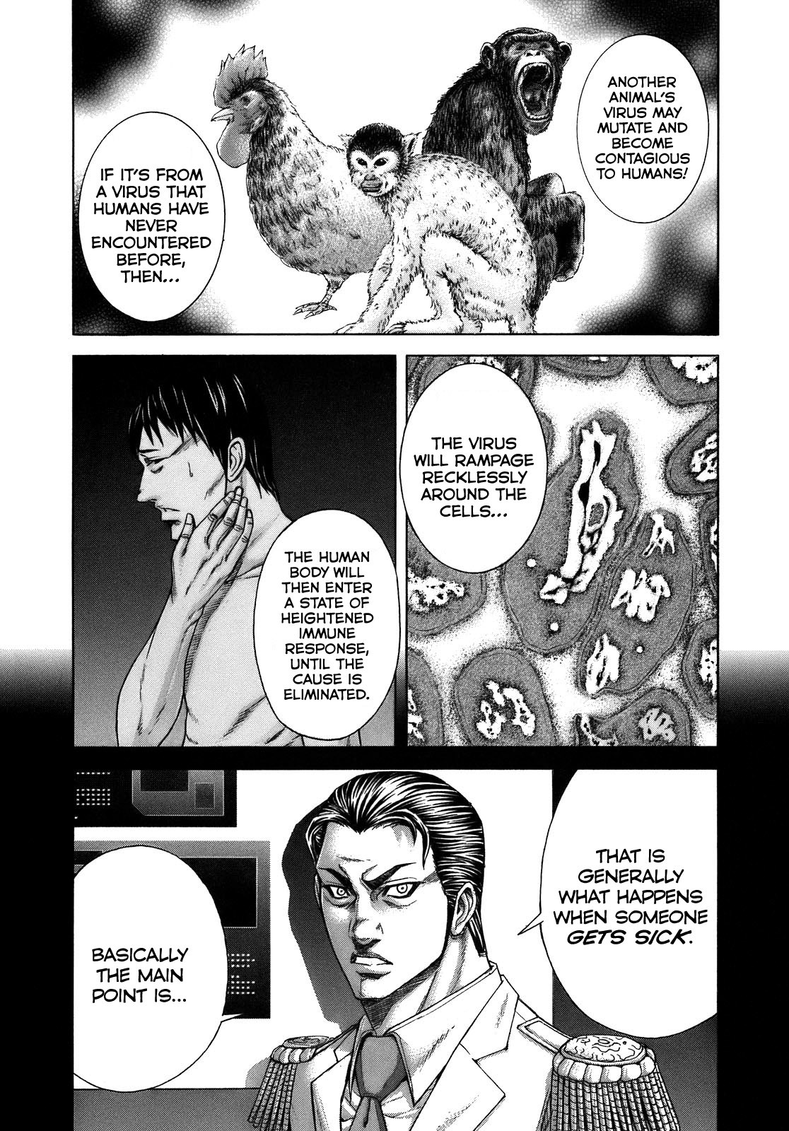 Terra Formars Chapter 4 page 8 - Chapter 4: VIRUS Foe