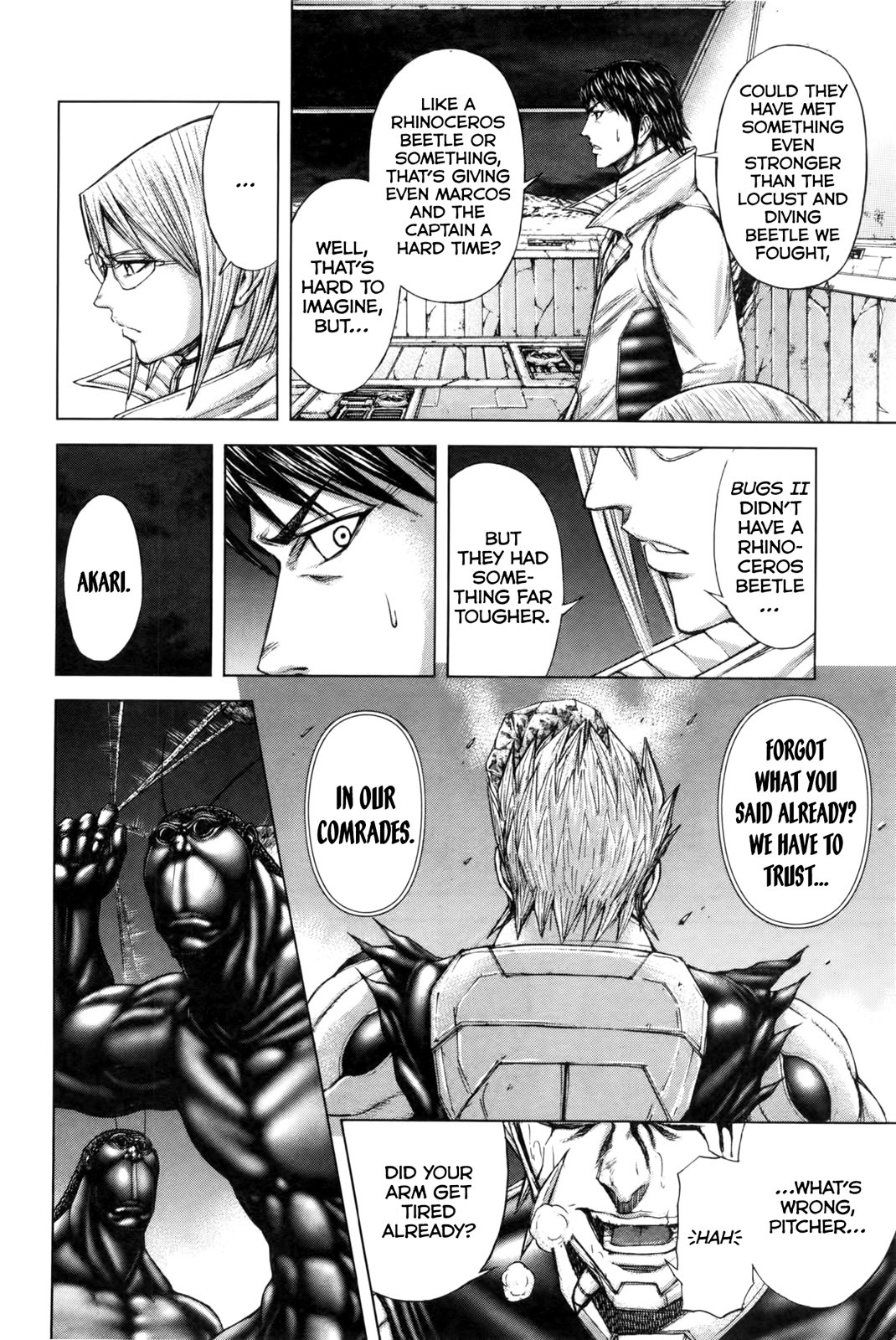 Terra Formars Chapter 40 page 11 - Chapter 40: ON THE CLOUD Skanda Atop the Clouds