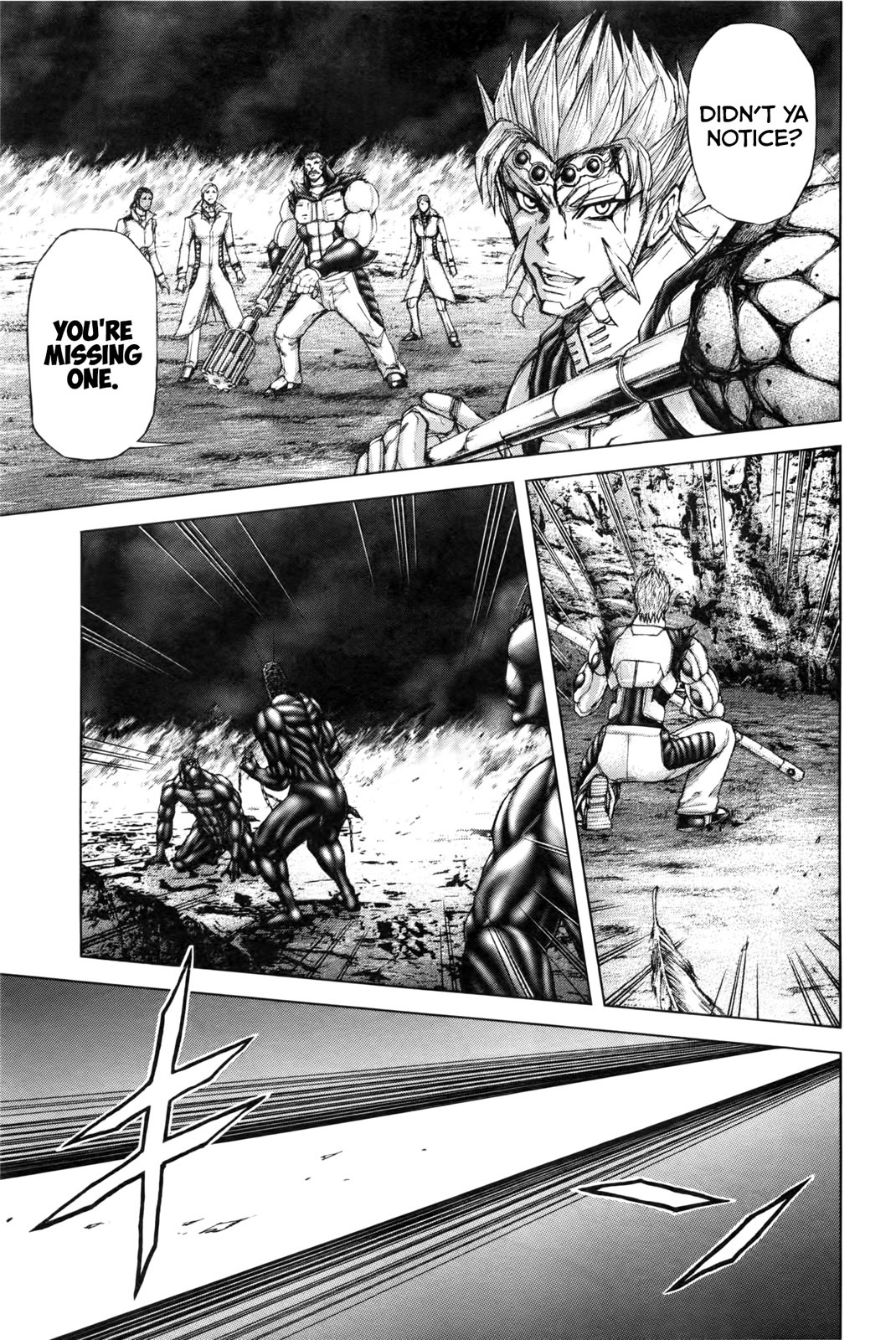 Terra Formars Chapter 40 page 12 - Chapter 40: ON THE CLOUD Skanda Atop the Clouds