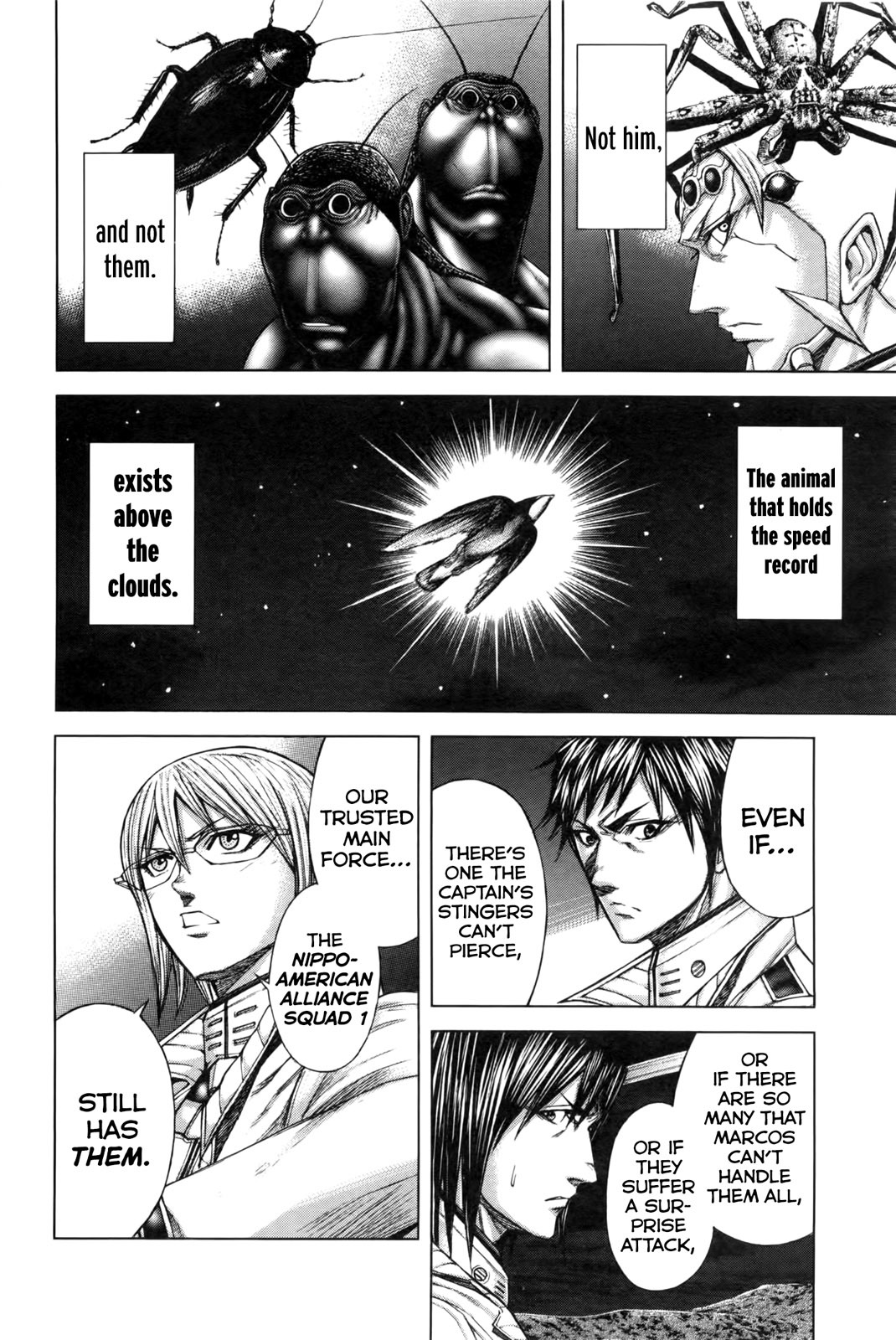 Terra Formars Chapter 40 page 14 - Chapter 40: ON THE CLOUD Skanda Atop the Clouds