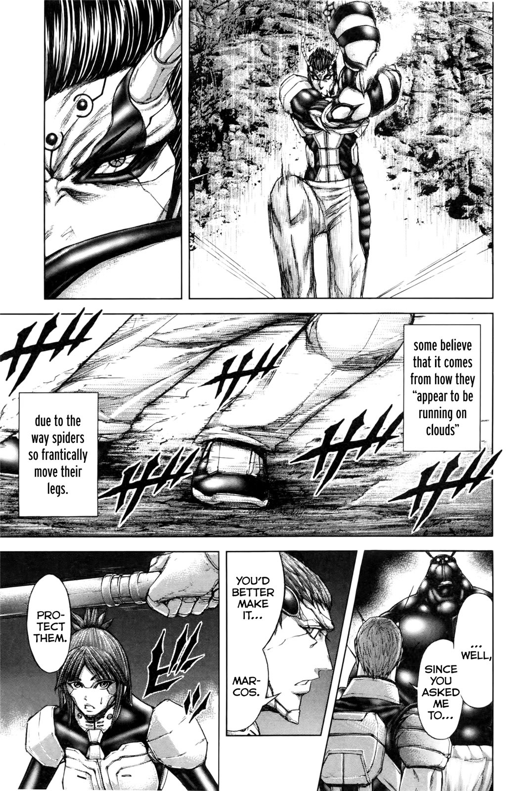 Terra Formars Chapter 40 page 3 - Chapter 40: ON THE CLOUD Skanda Atop the Clouds
